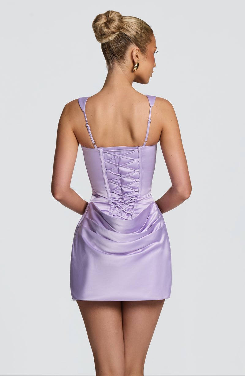 Isabel™ - Vestido Corto de Satén