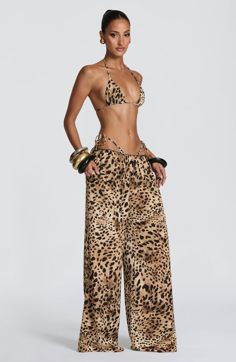 Soraya™ - Pantalón Palazzo de Satén
