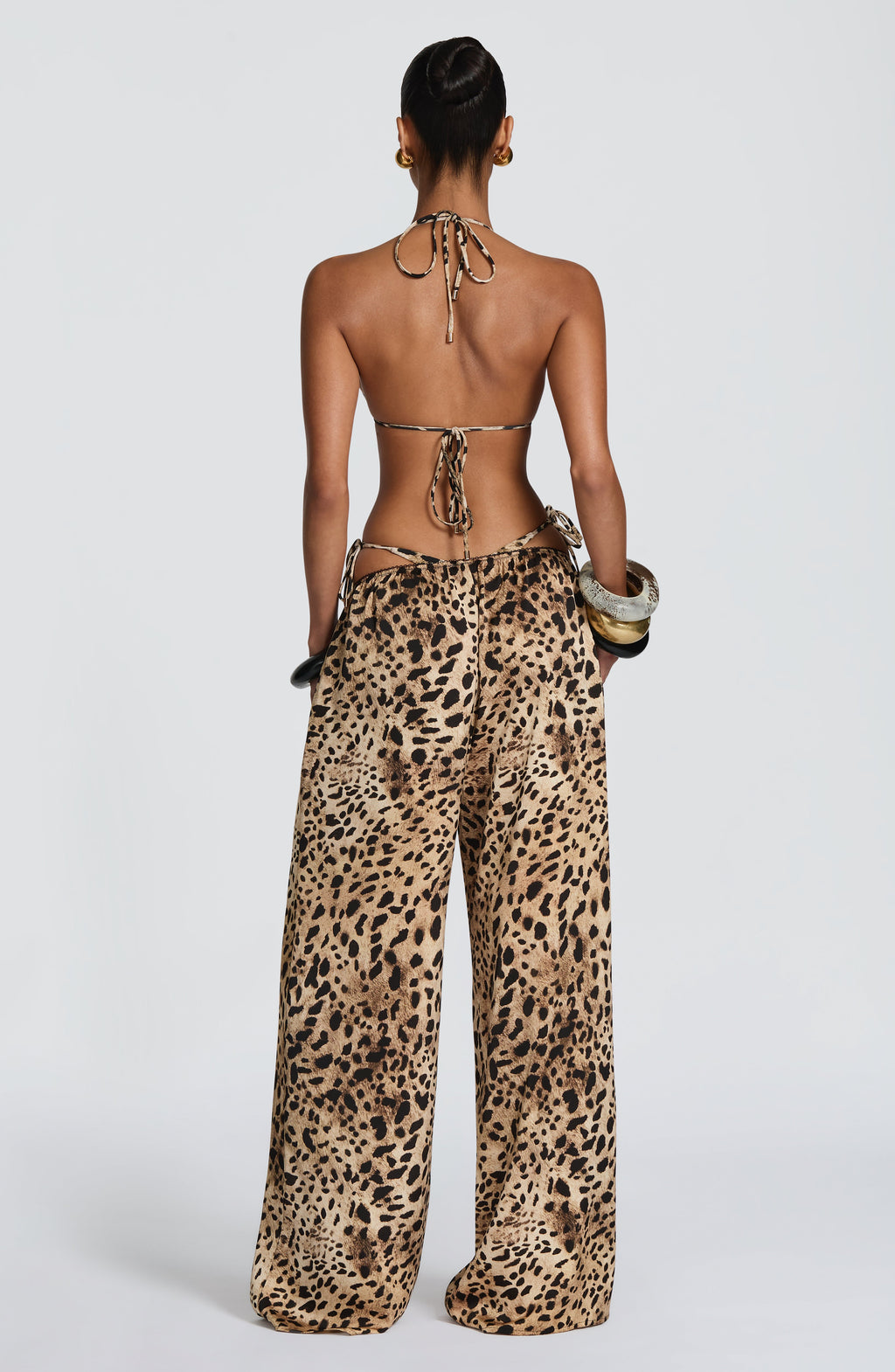Soraya™ - Pantalón Palazzo de Satén