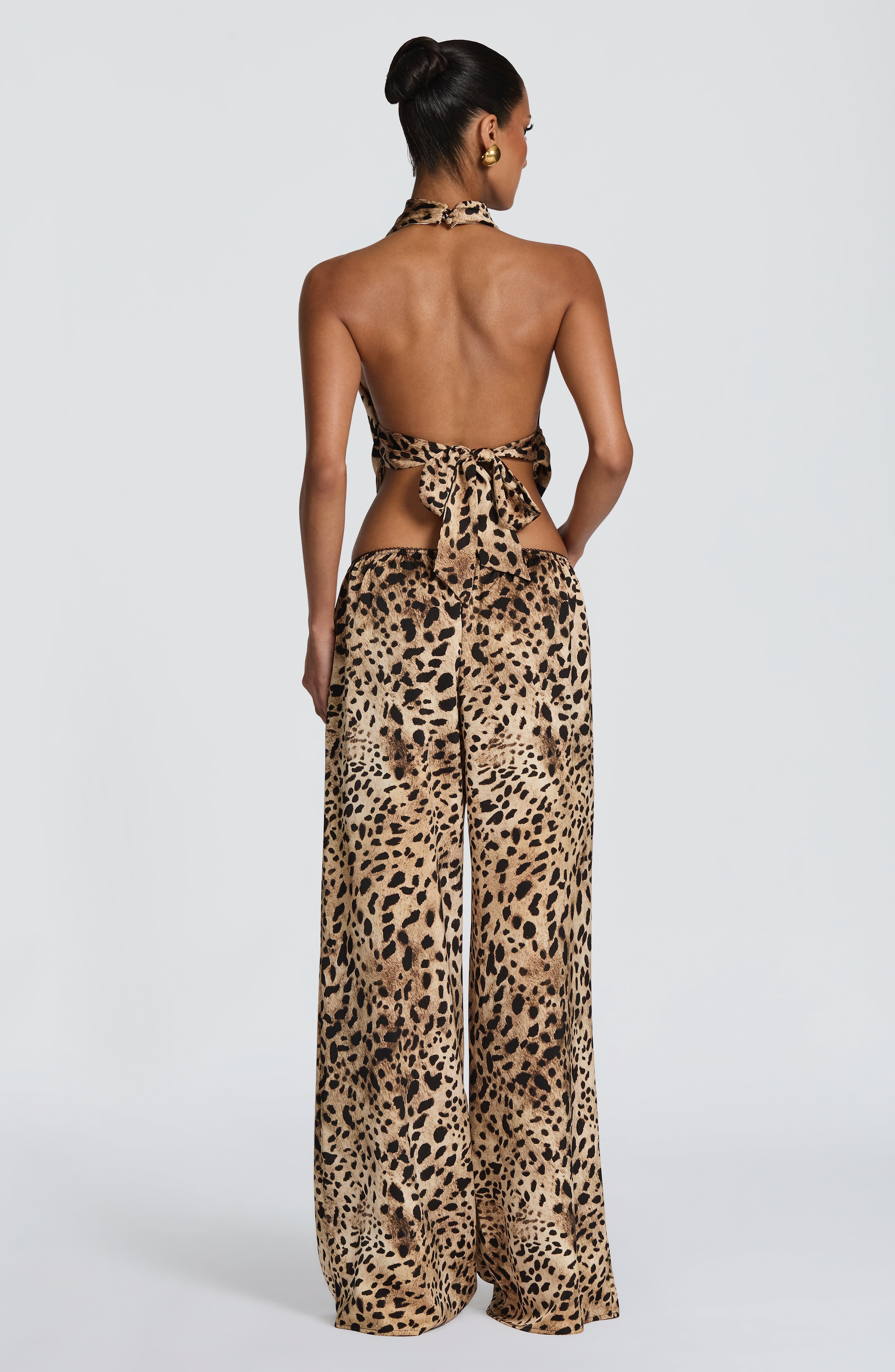 Soraya™ - Pantalón Palazzo de Satén