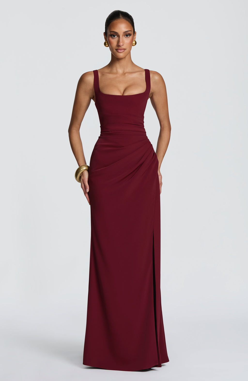 Lucía™ - Vestido Largo Cruzado