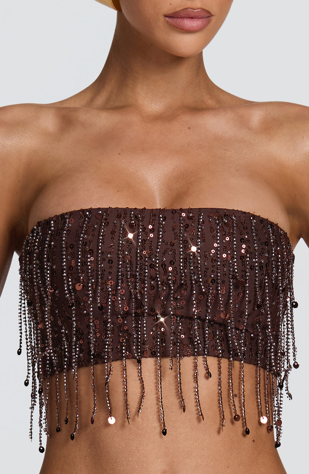 Blanca™ - Top Corto de Flecos