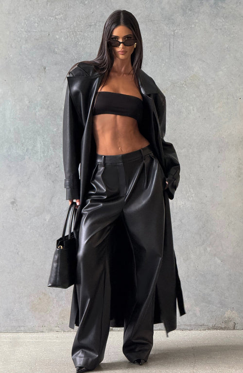 Bárbara™ - Gabardina de Polipiel