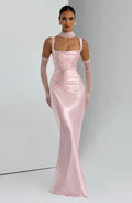 Carlota™ - Vestido Largo de Satén