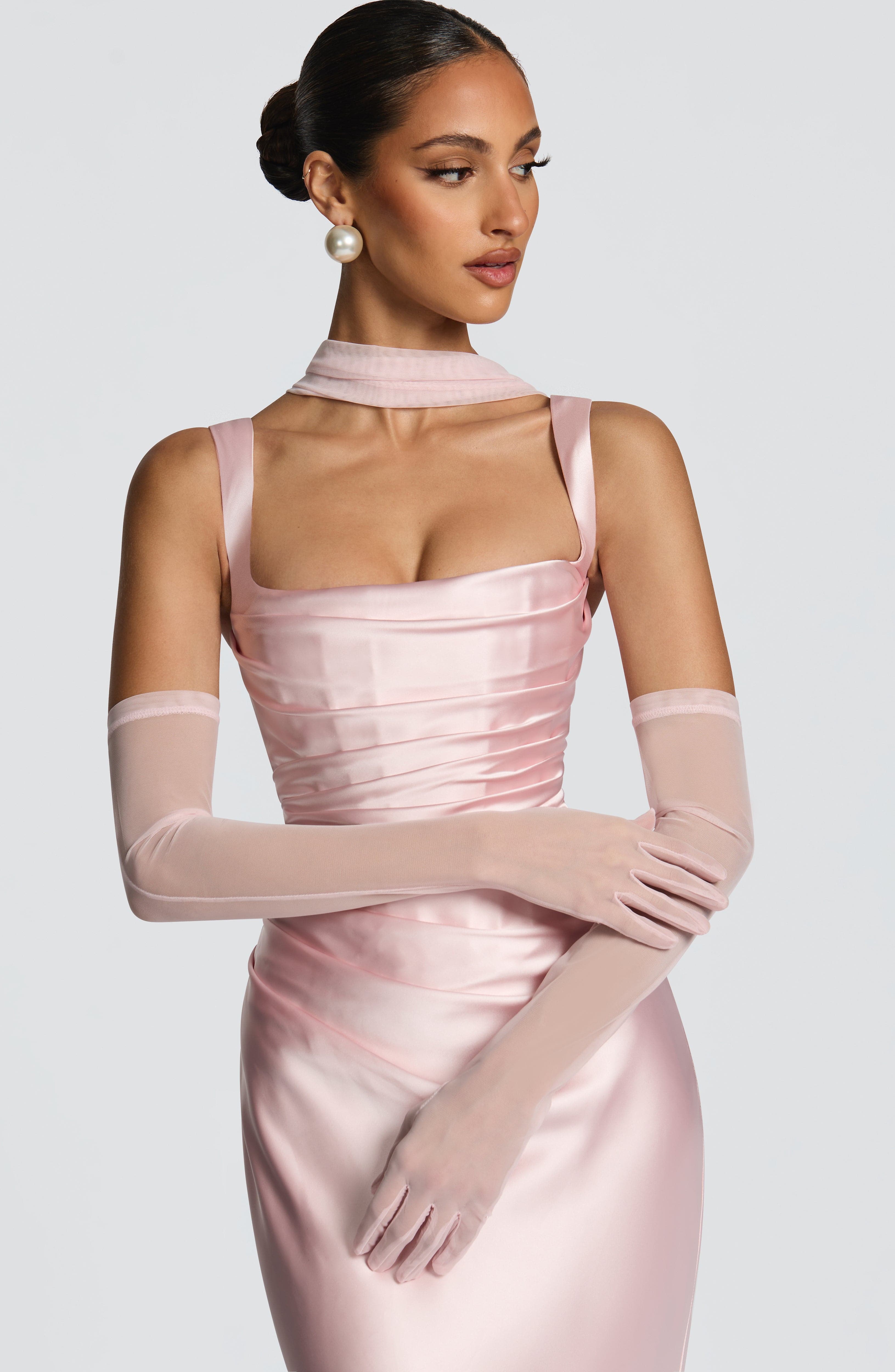 Carlota™ - Vestido Largo de Satén