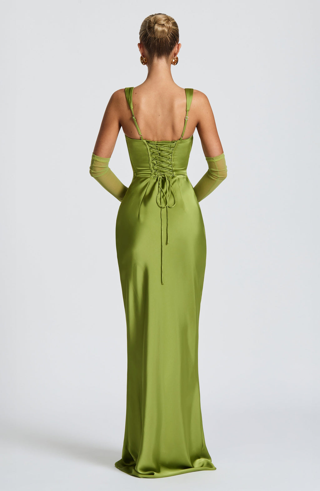 Carlota™ - Vestido Largo de Satén