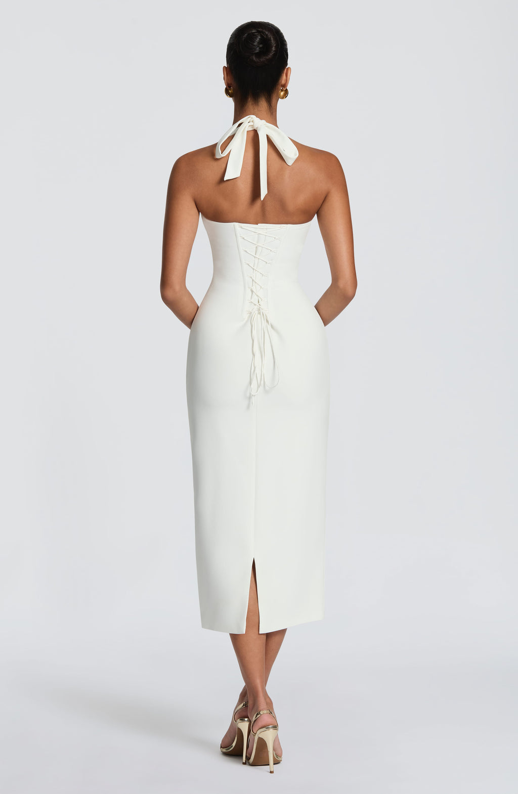 Celia™ - Vestido Midi de Crepé
