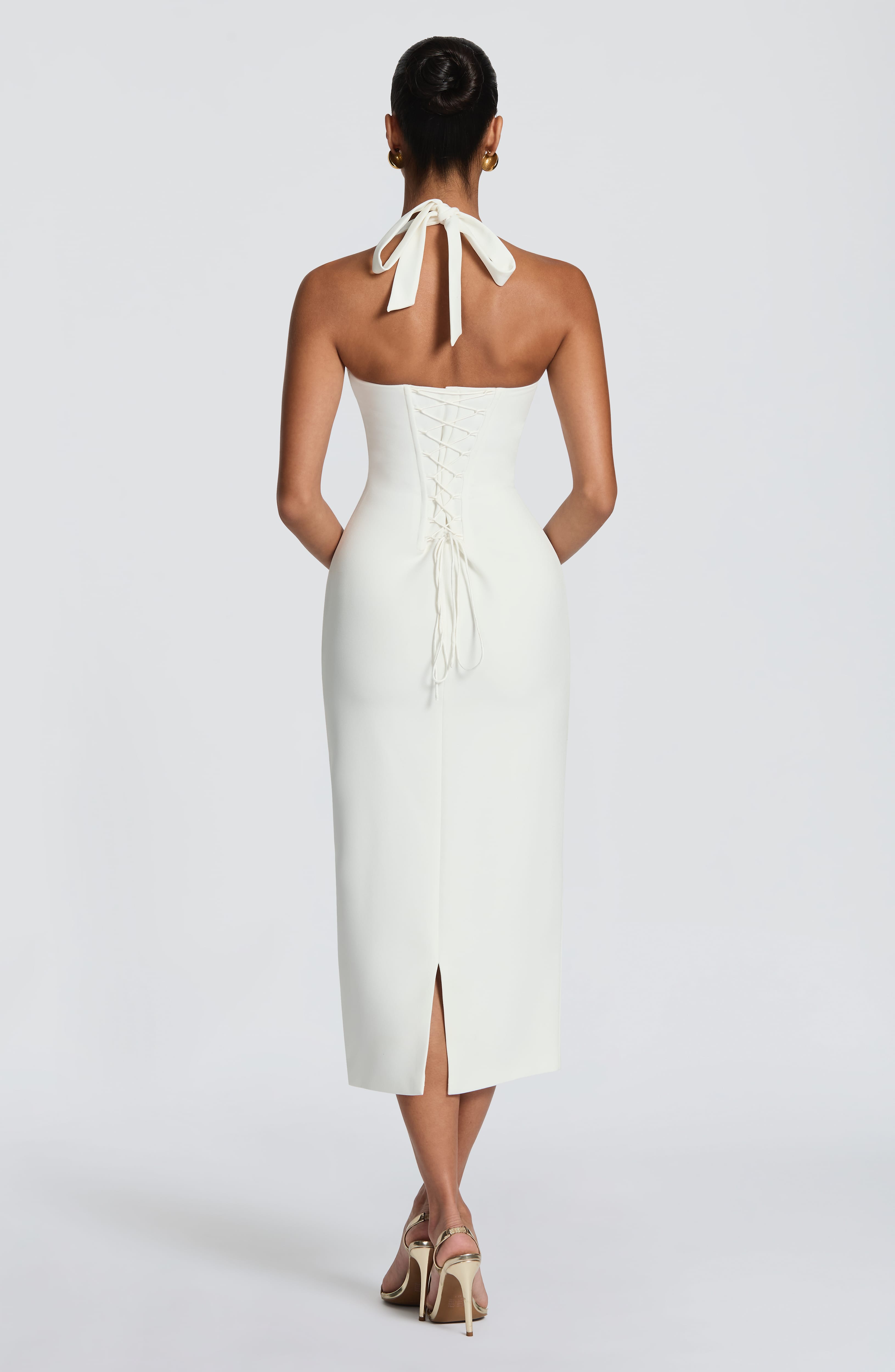 Celia™ - Vestido Midi de Crepé