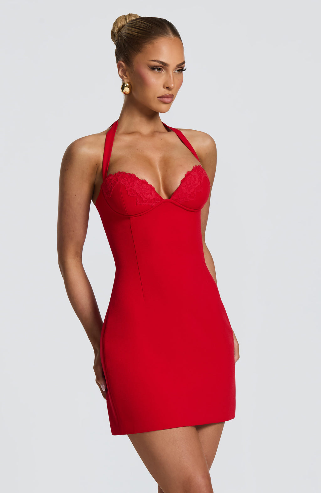 Celia™ - Vestido Corto con Encaje