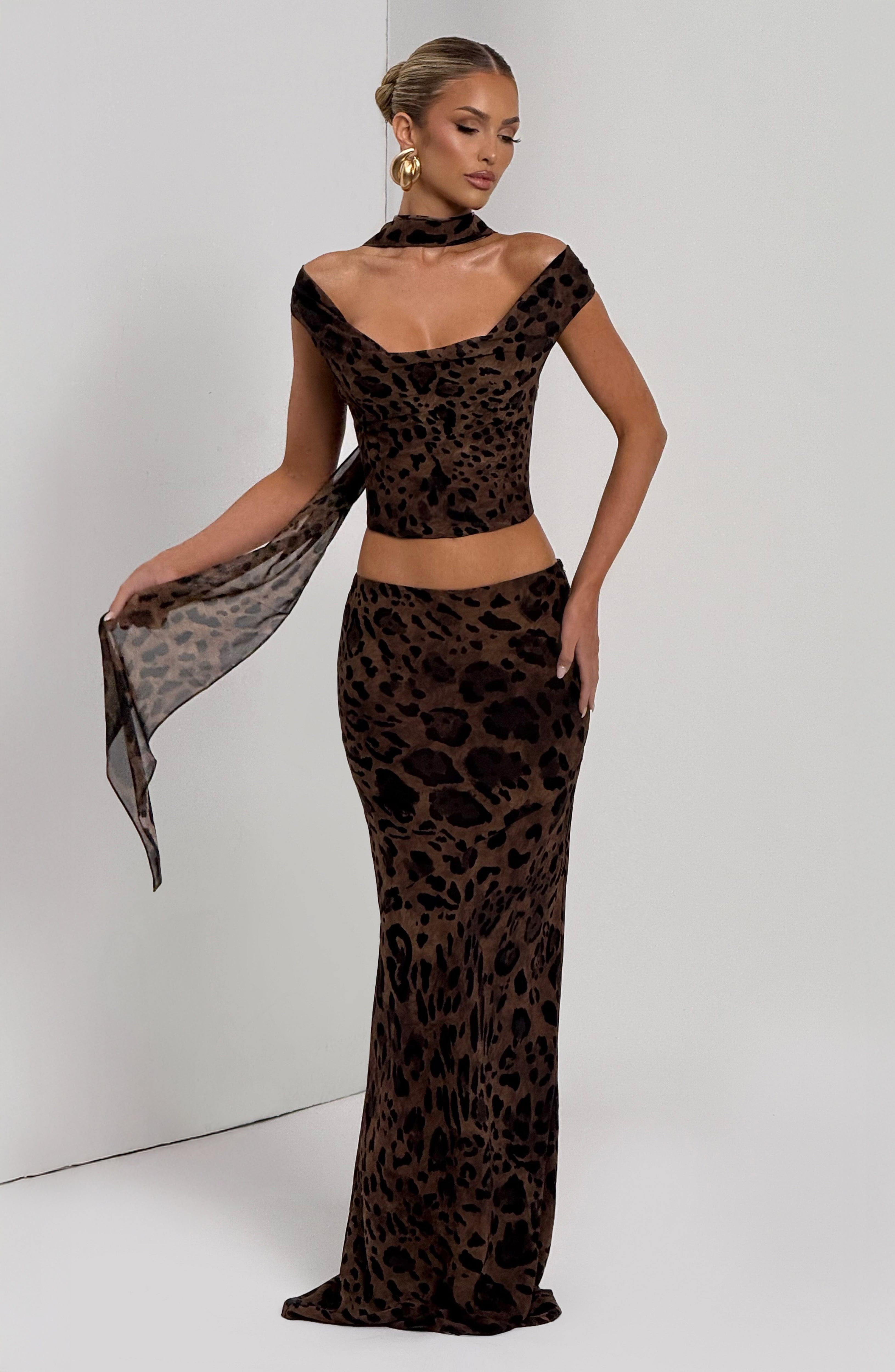 Yera™ - Falda Maxi de Corte al Sesgo
