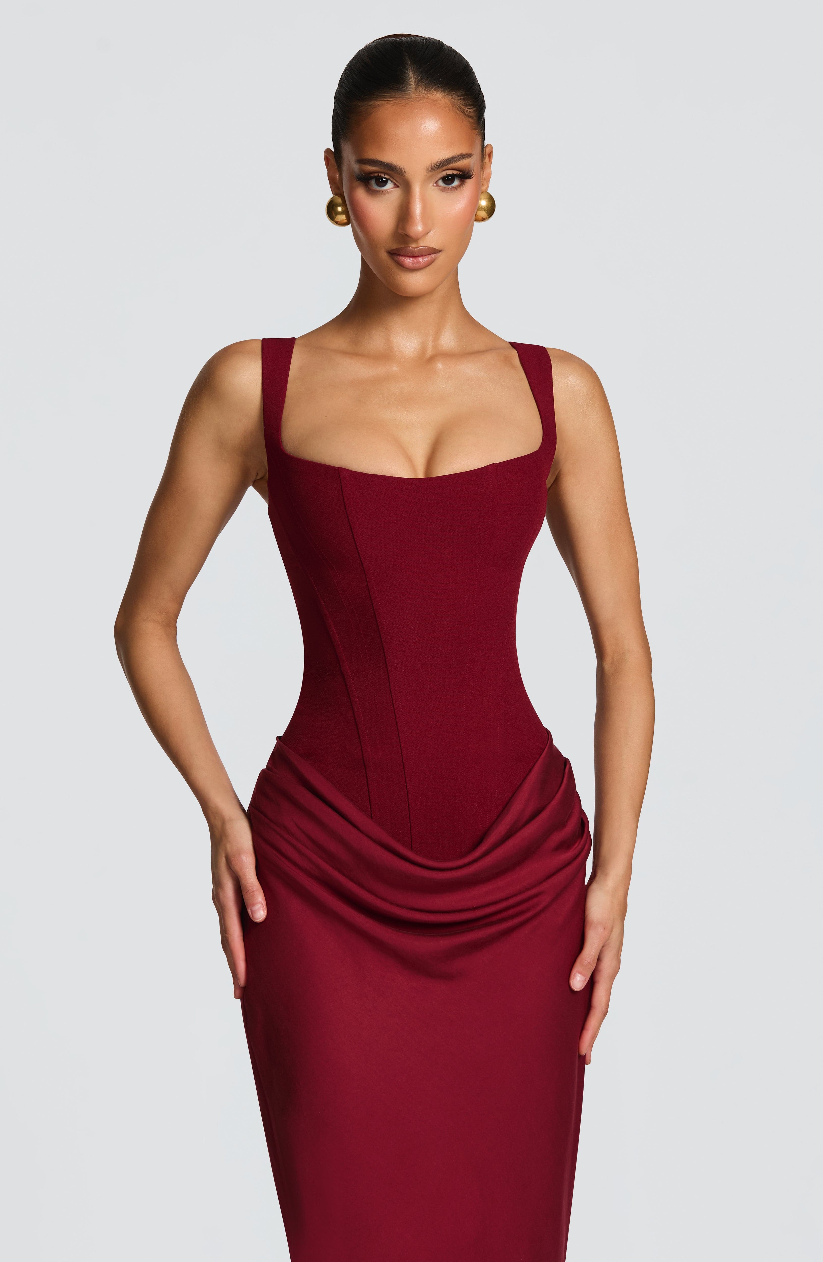 Denisa™ - Vestido Maxi de Sastrería Refinada