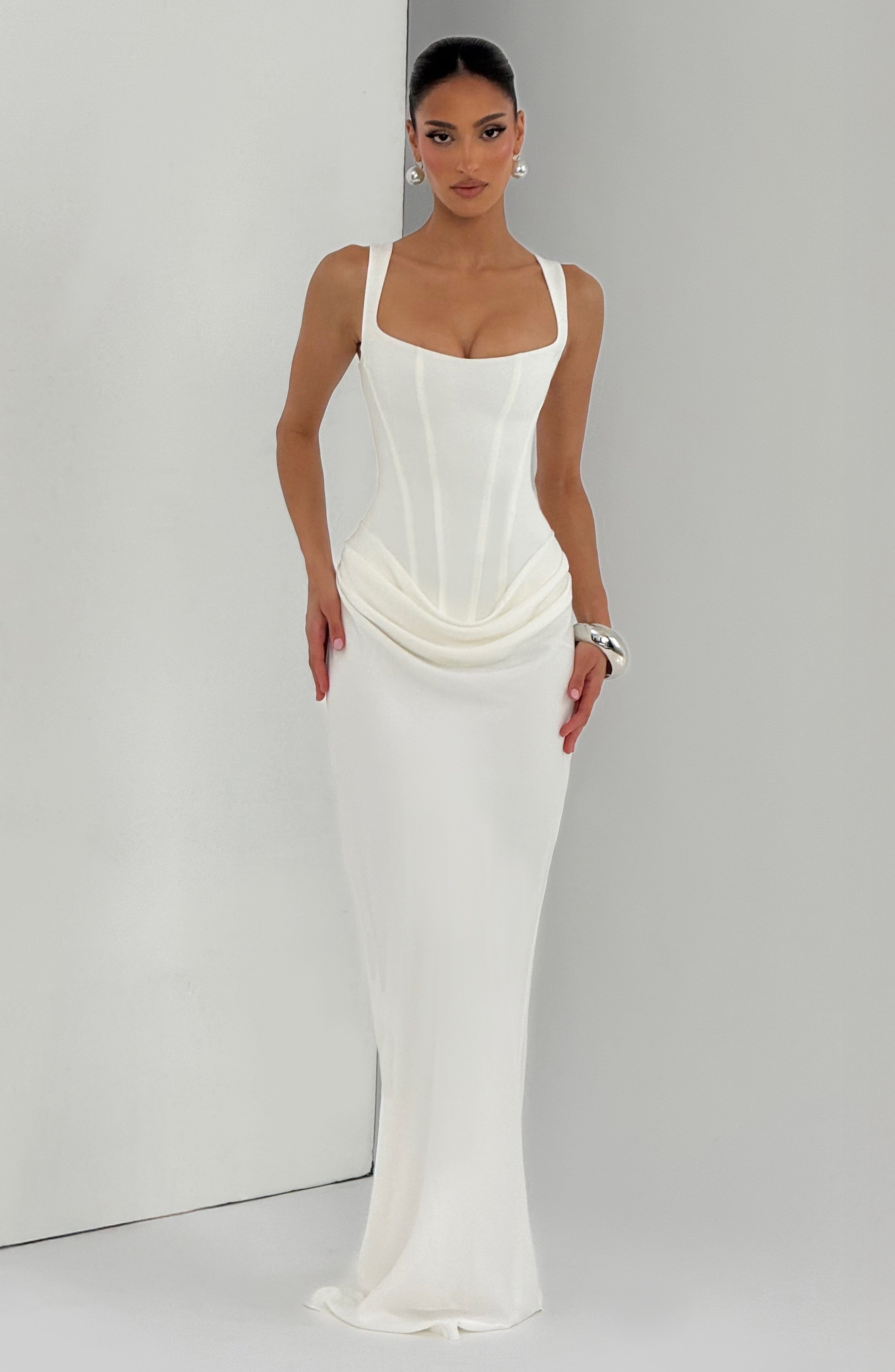 Denisa™ - Vestido Maxi de Sastrería Refinada
