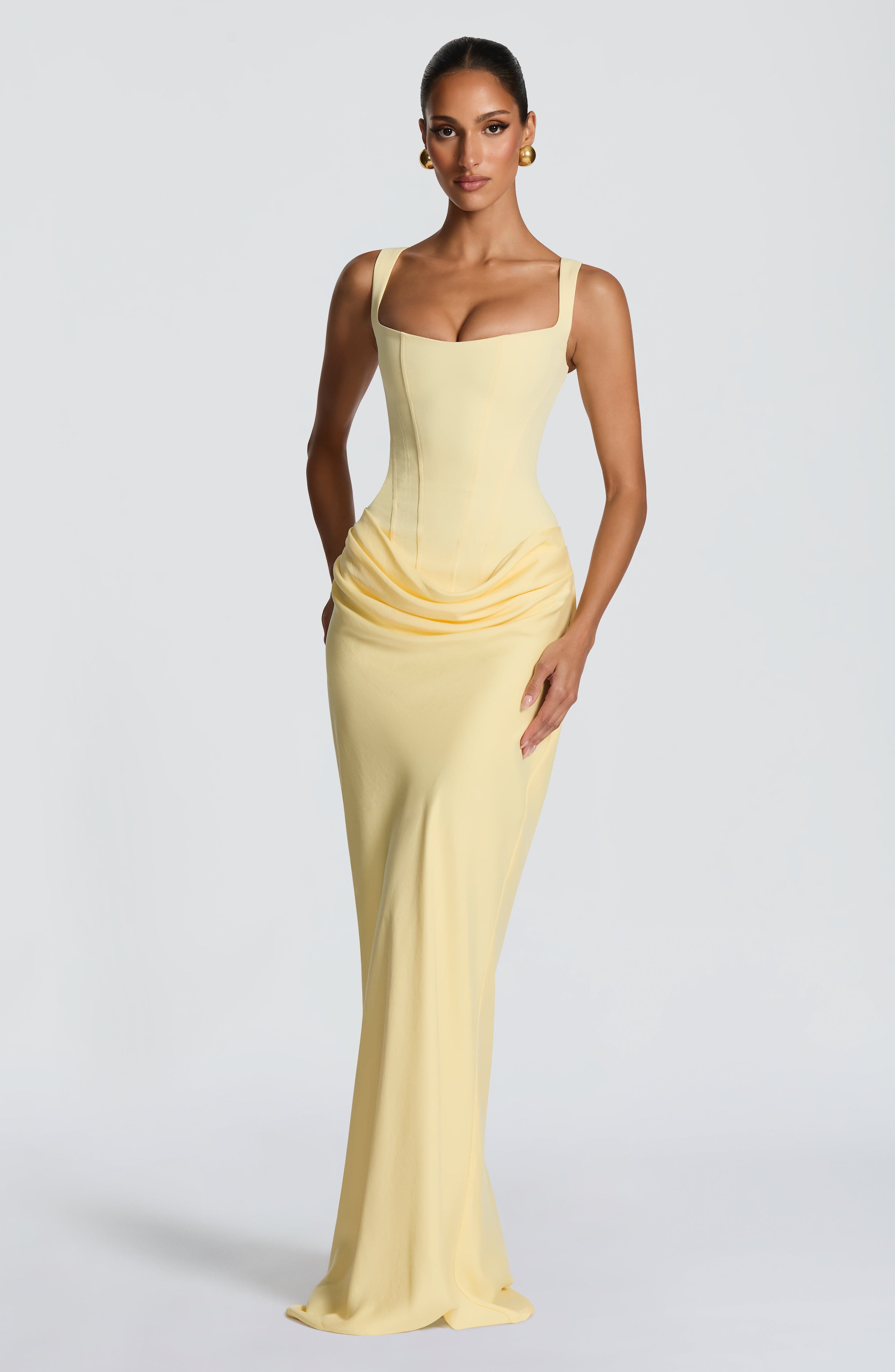 Denisa™ - Vestido Maxi de Sastrería Refinada
