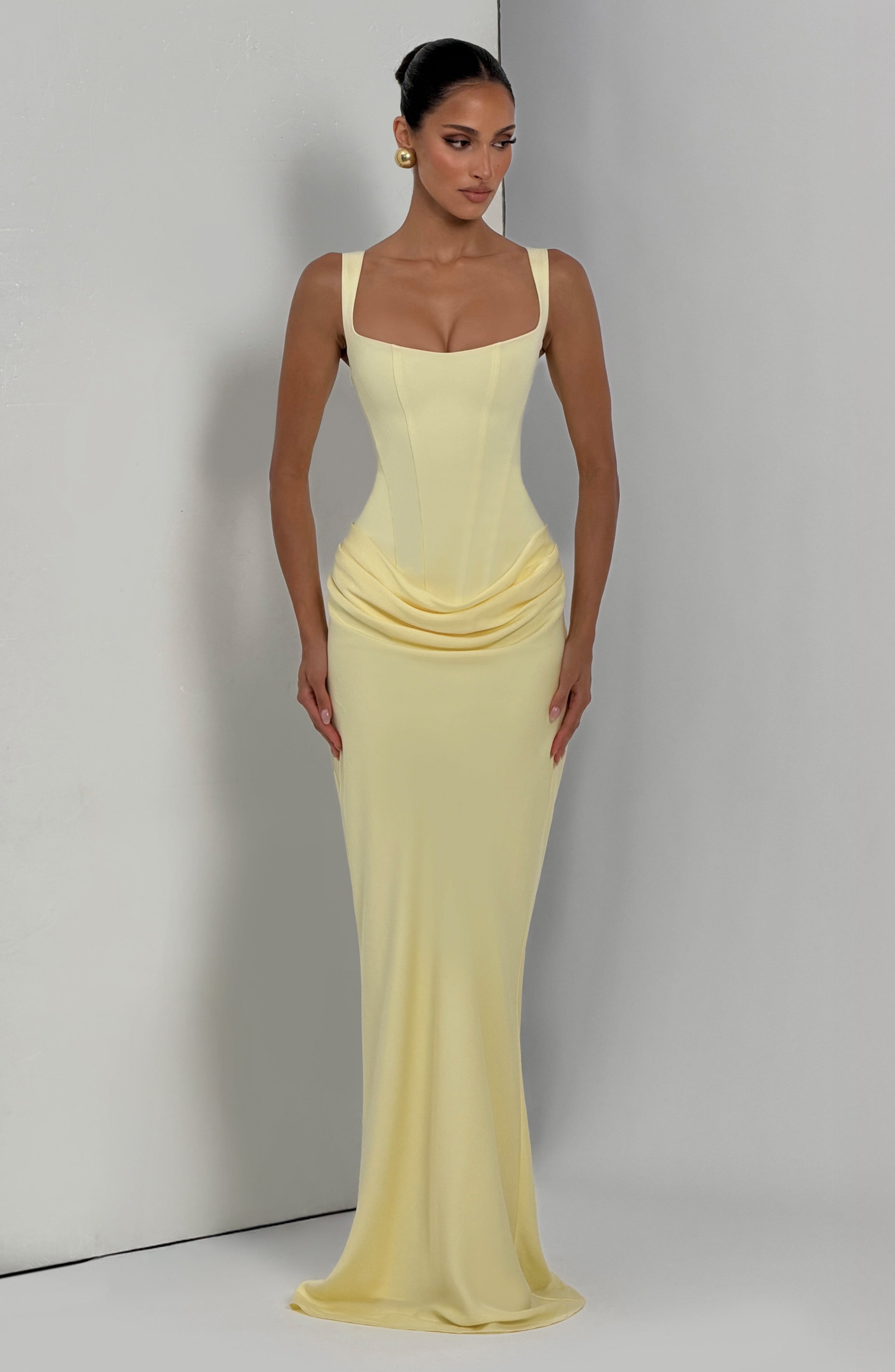 Denisa™ - Vestido Maxi de Sastrería Refinada
