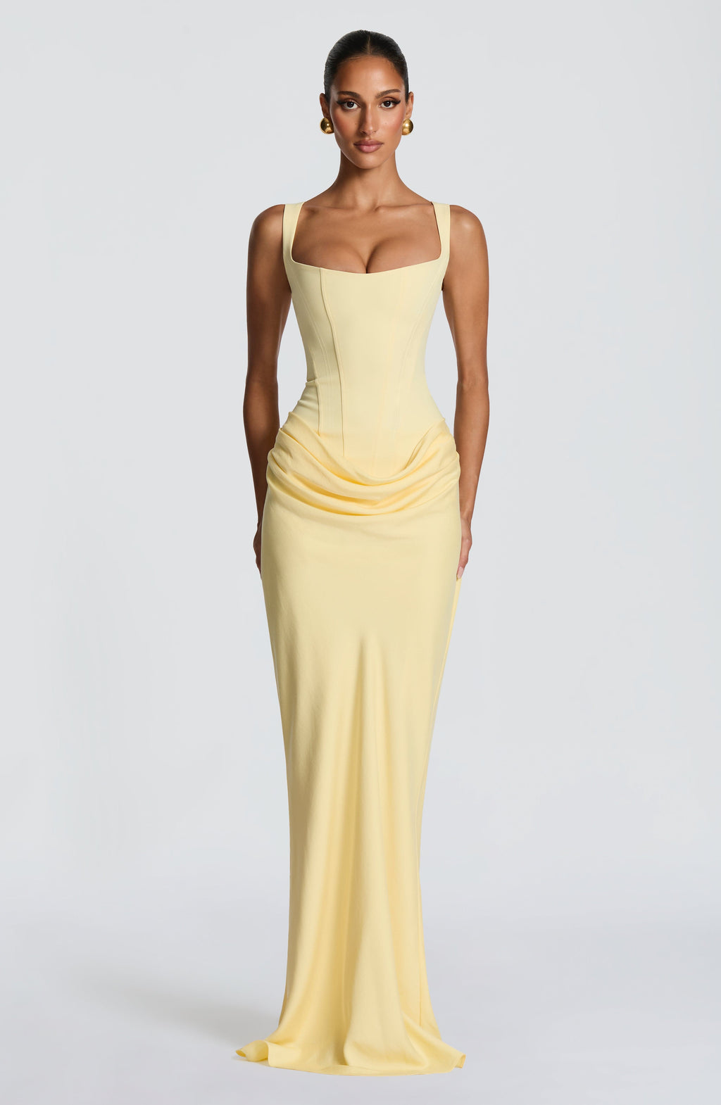 Denisa™ - Vestido Maxi de Sastrería Refinada