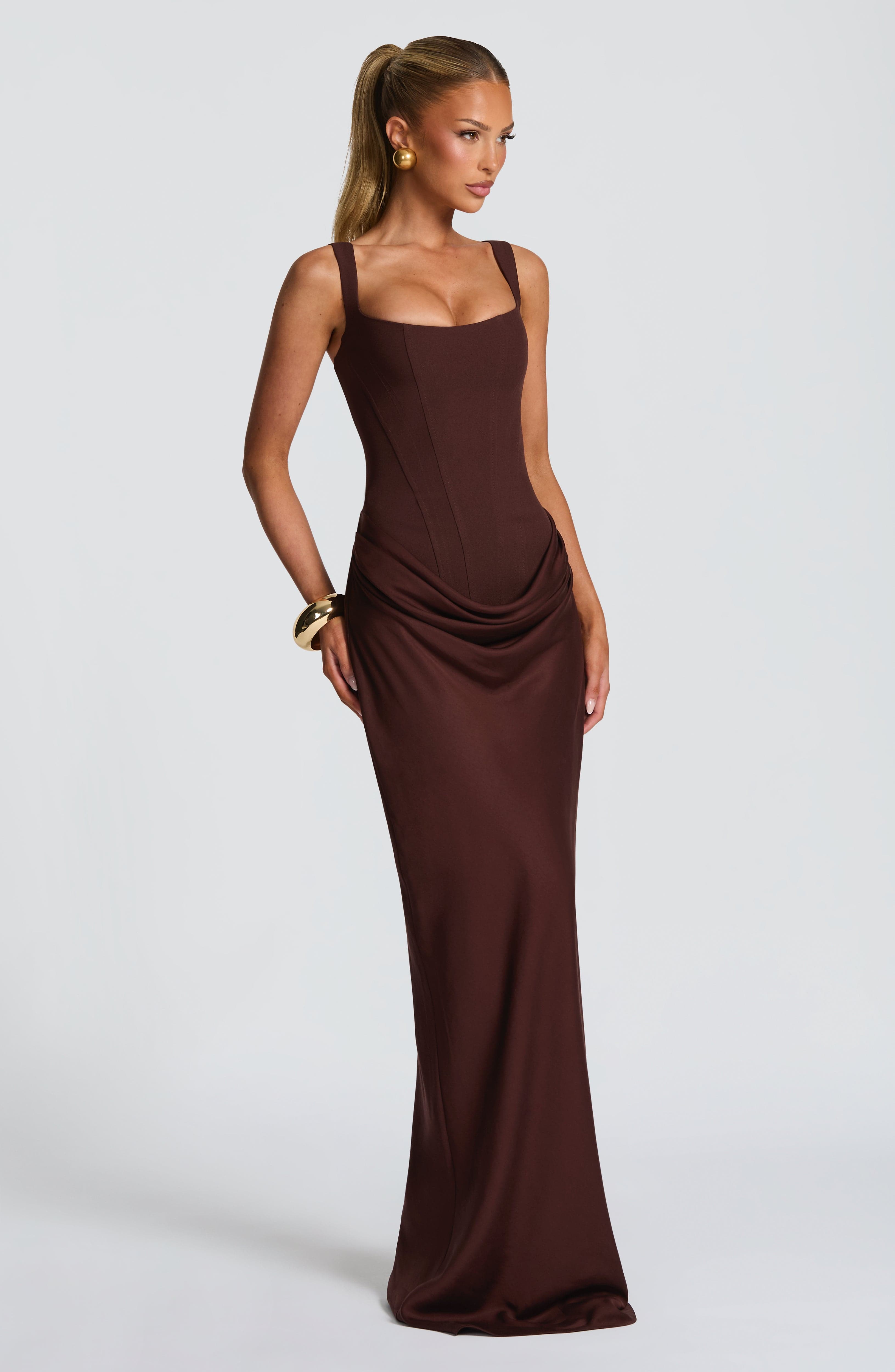 Denisa™ - Vestido Maxi de Sastrería Refinada