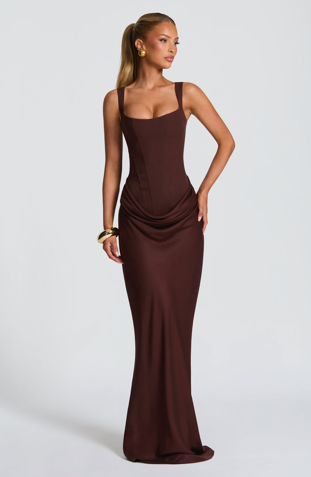 Denisa™ - Vestido Maxi de Sastrería Refinada