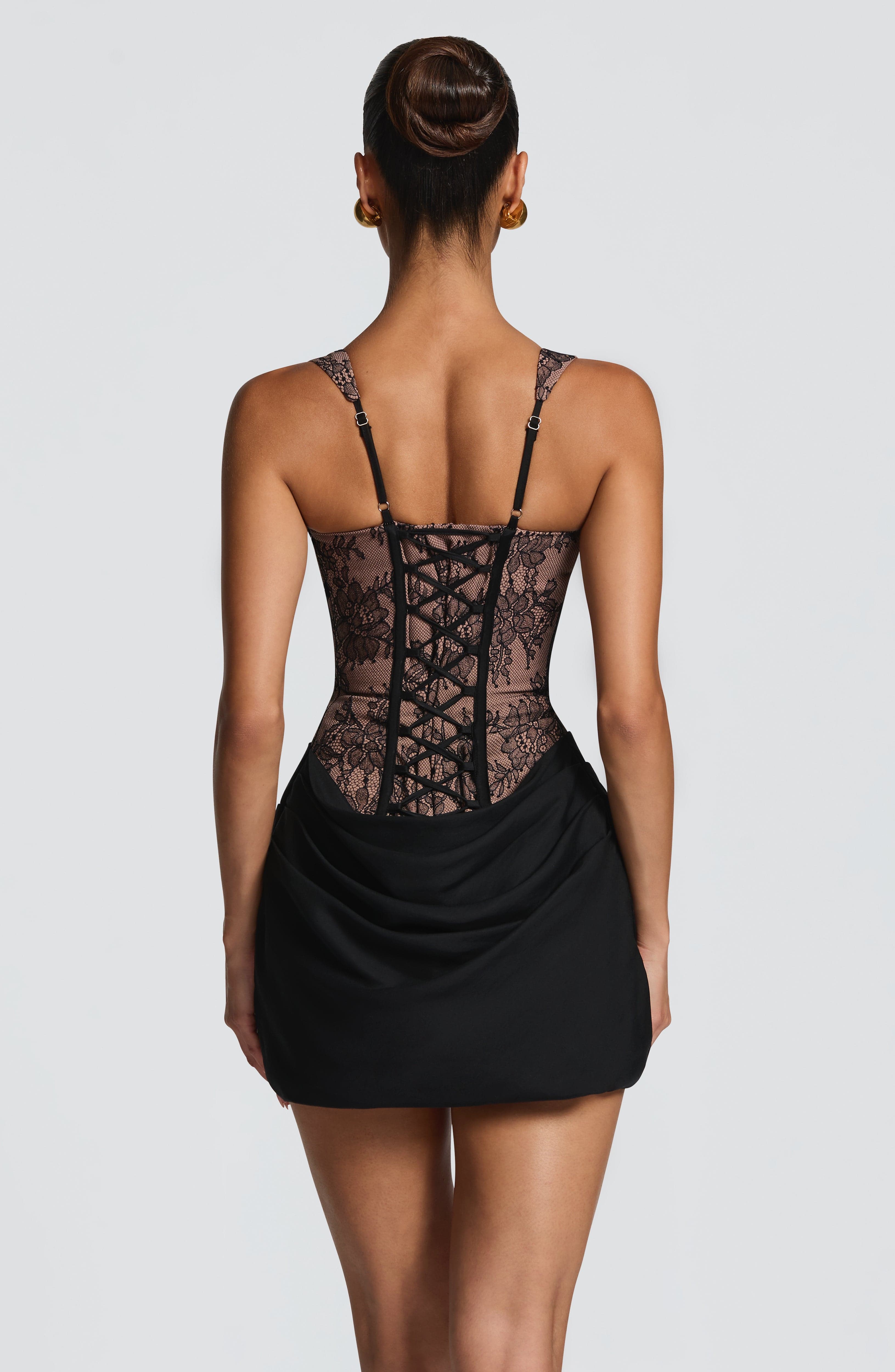Cornelia™ - Vestido Corto de Encaje