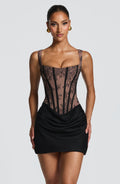 Cornelia™ - Vestido Corto de Encaje