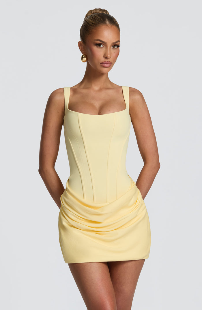 Elena™ - Abito Mini in Crêpe