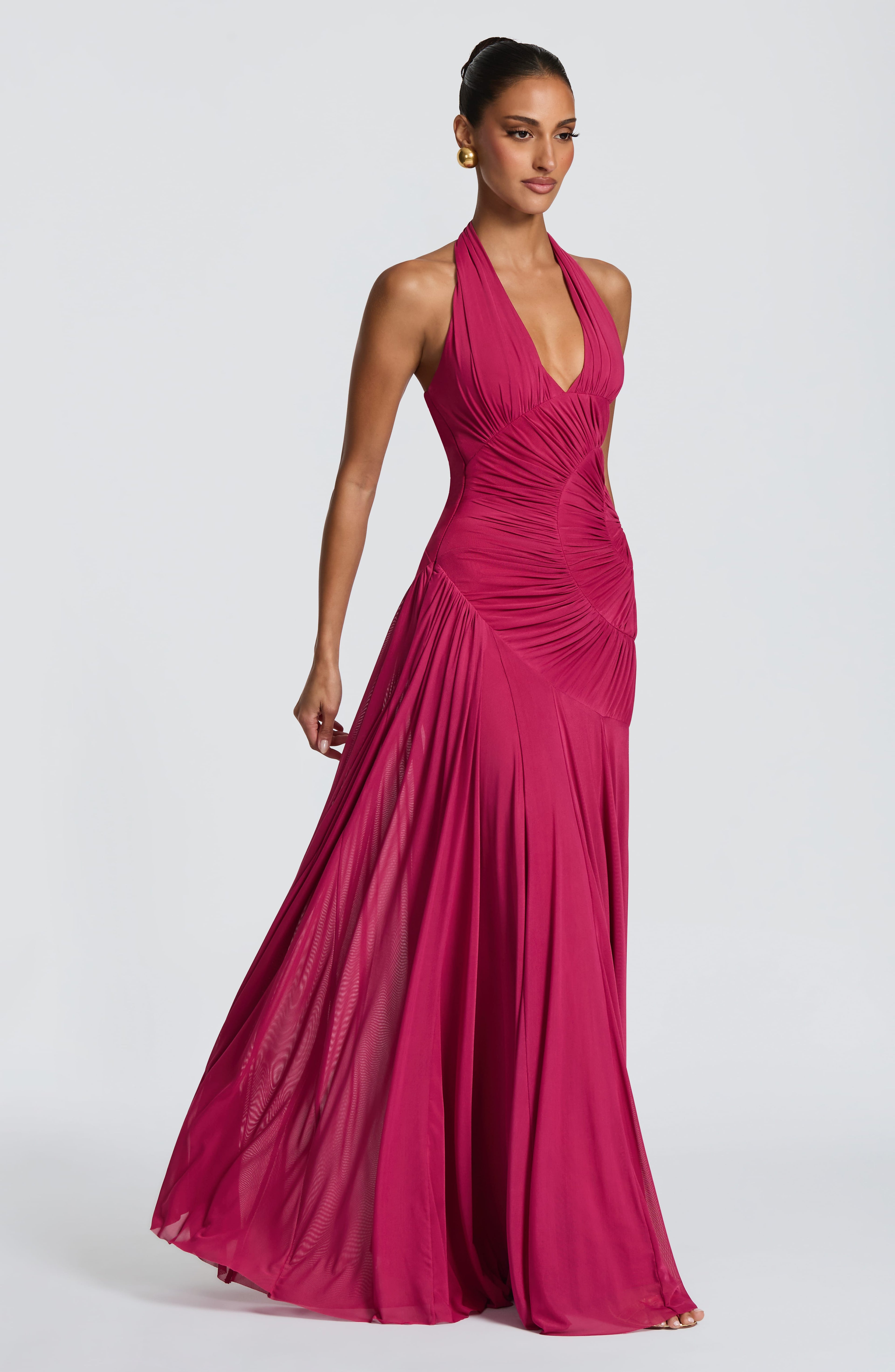Carmen™ - Vestido Largo de Punto