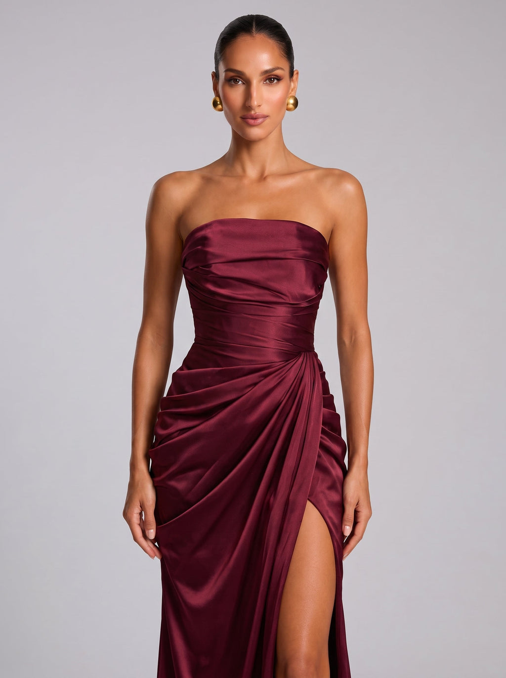 Ainhoa™ - Vestido Largo en Seda Satinada