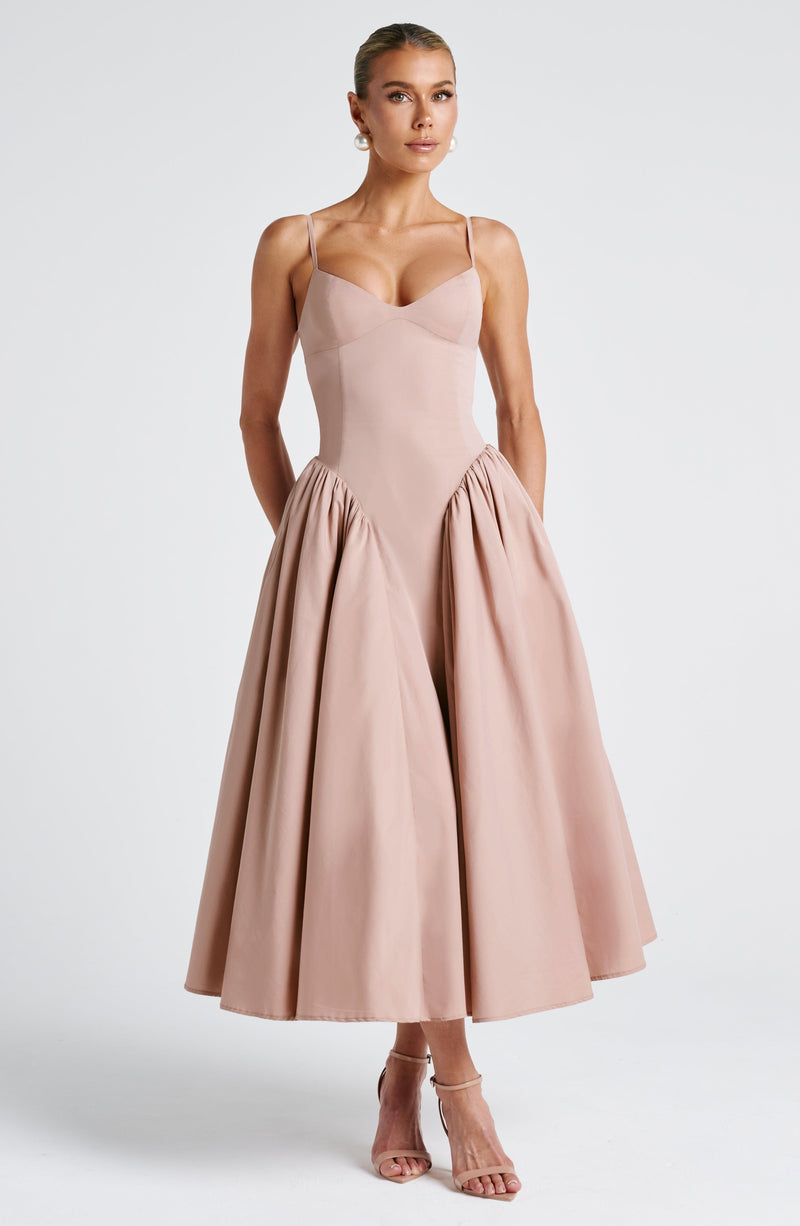 Emma™ - Vestido Midi con Godets