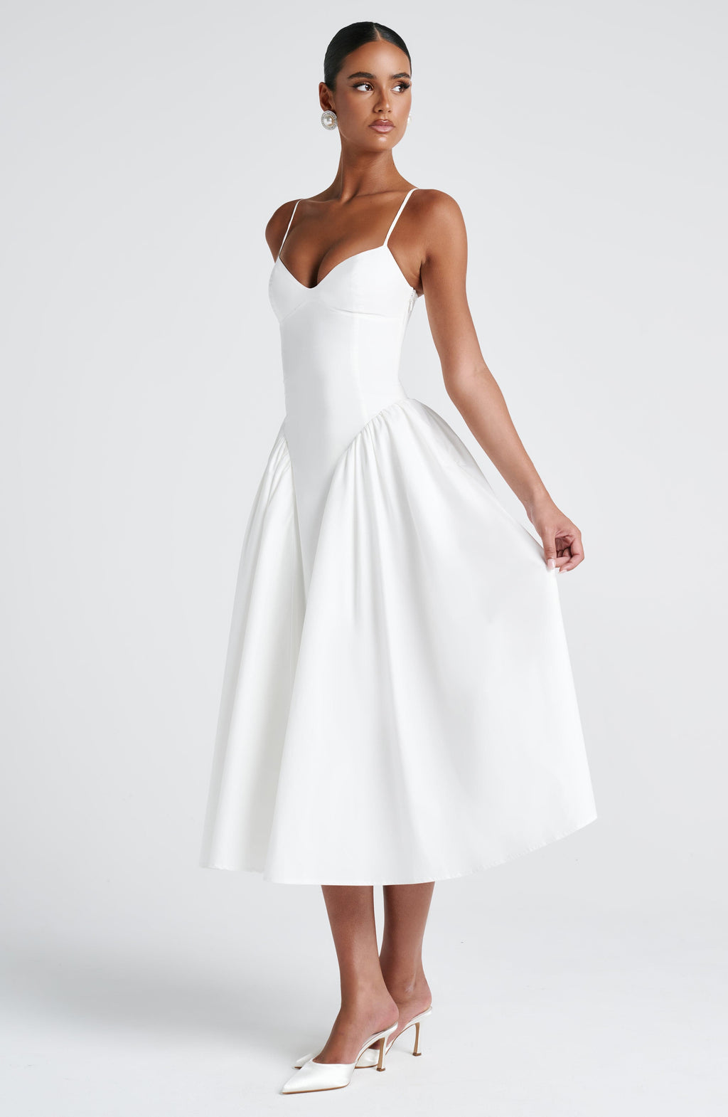 Emma™ - Vestido Midi con Godets