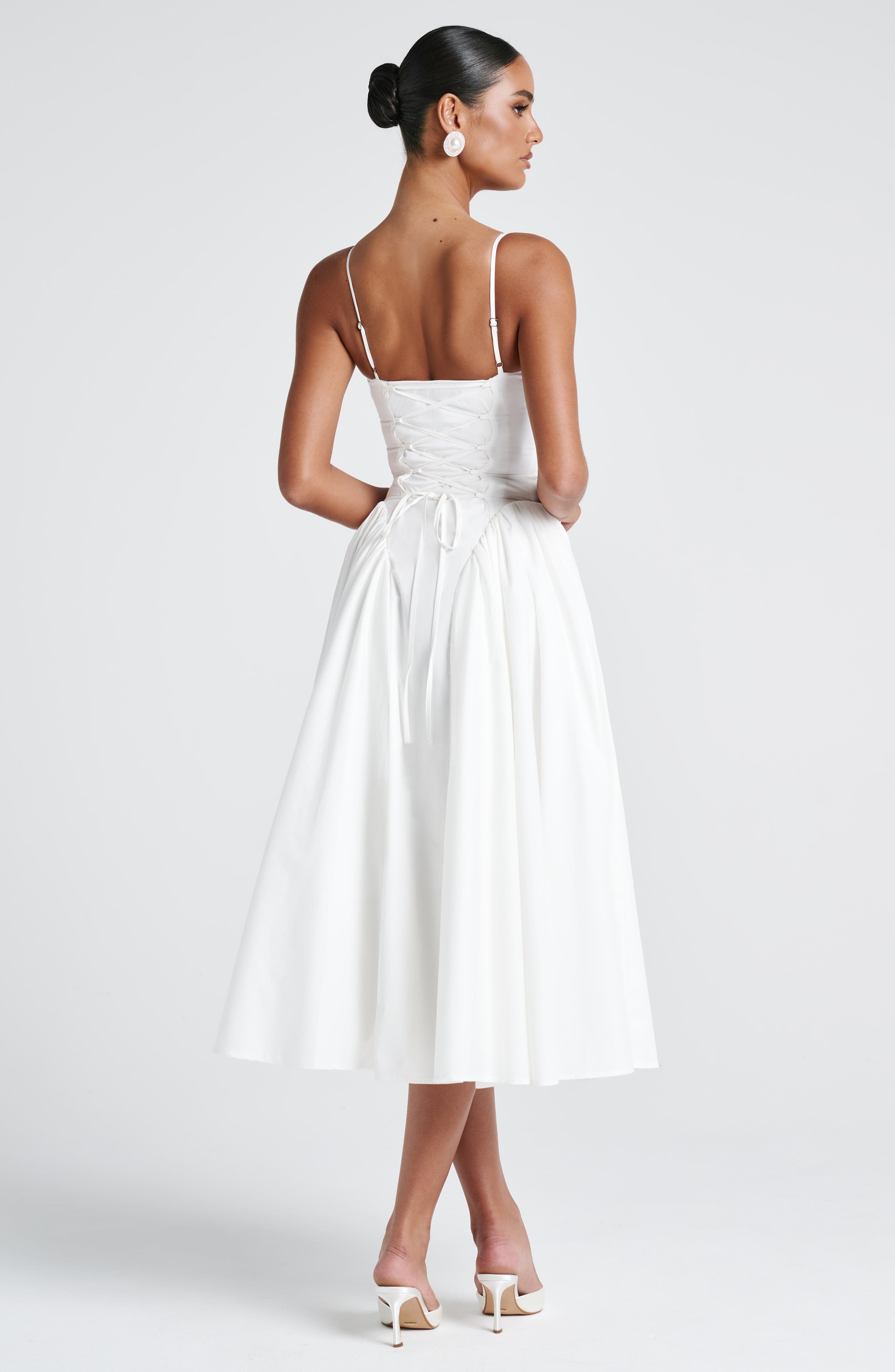 Emma™ - Vestido Midi con Godets
