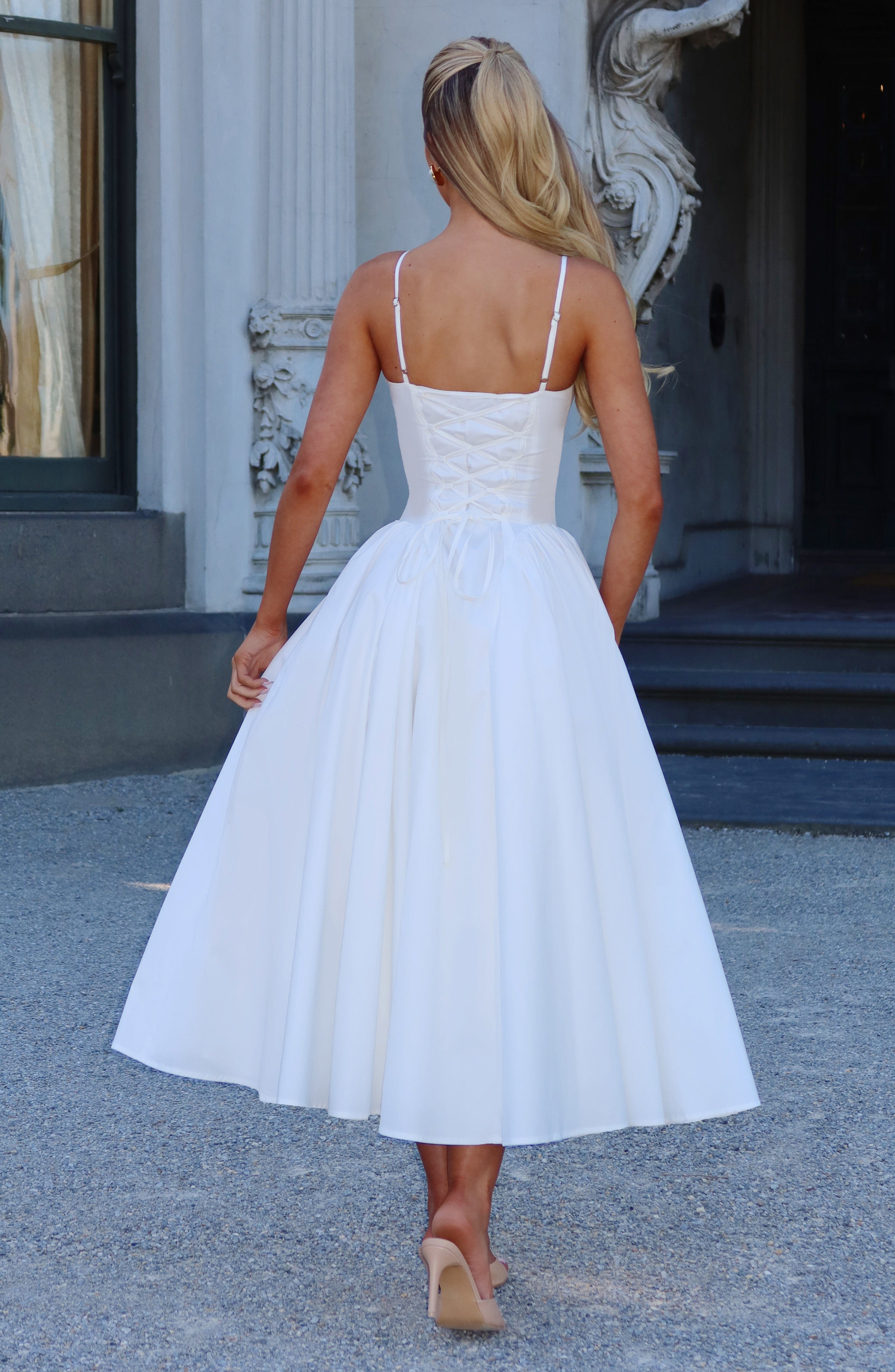 Emma™ - Vestido Midi con Godets