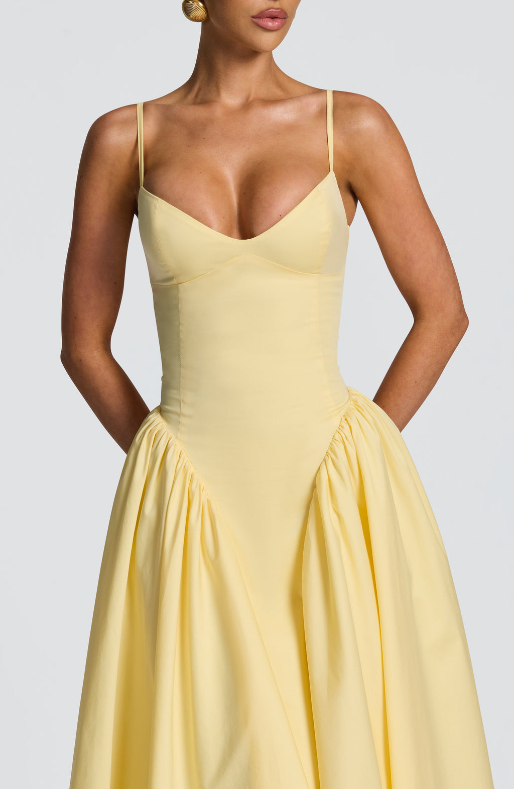Emma™ - Vestido Midi con Godets