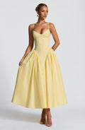 Emma™ - Vestido Midi con Godets