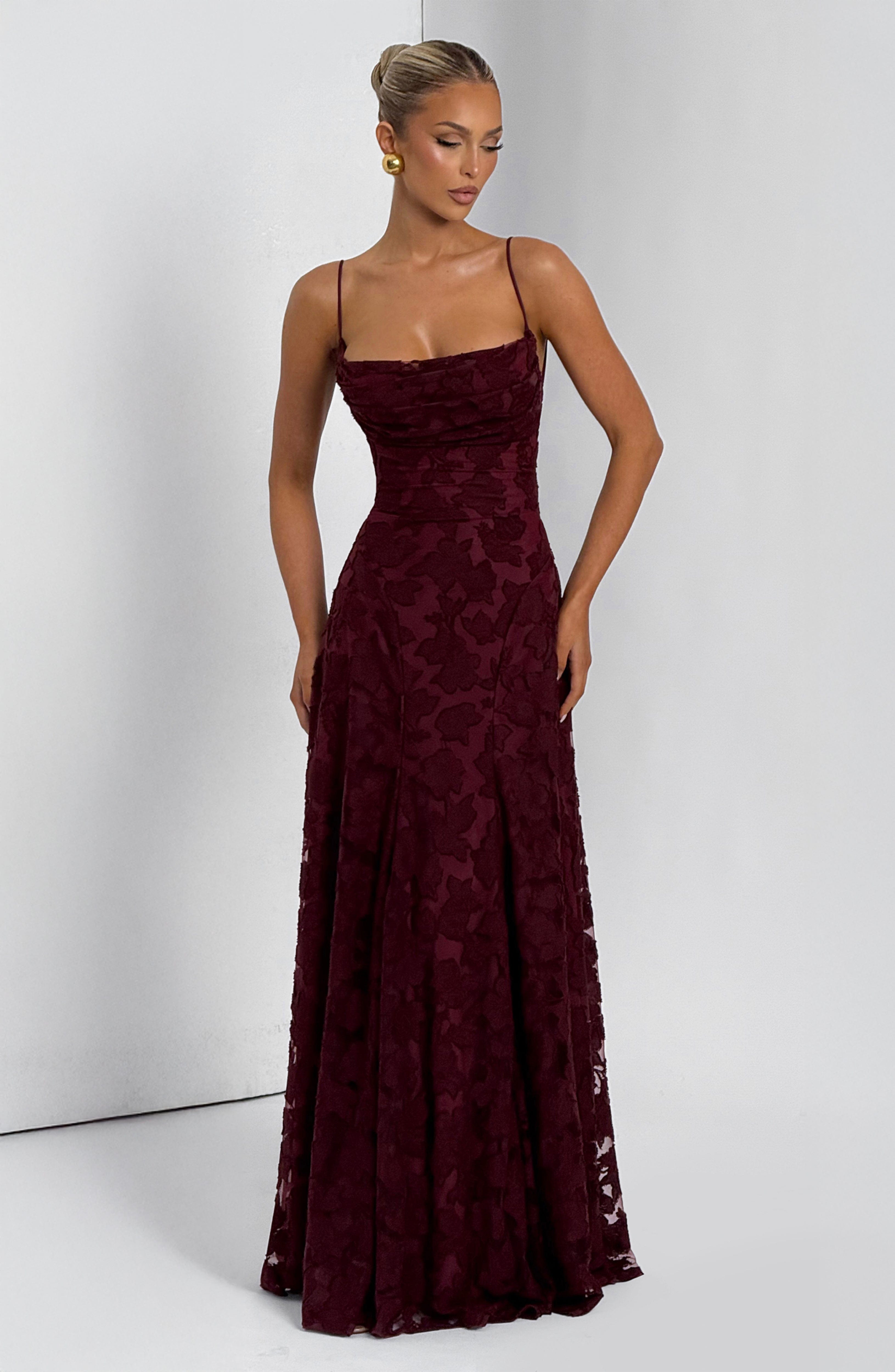 Matilda™ - Vestido Largo Drapeado