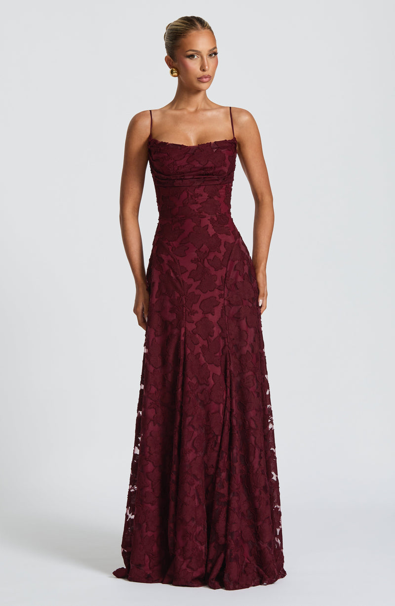 Matilda™ - Vestido Largo Drapeado