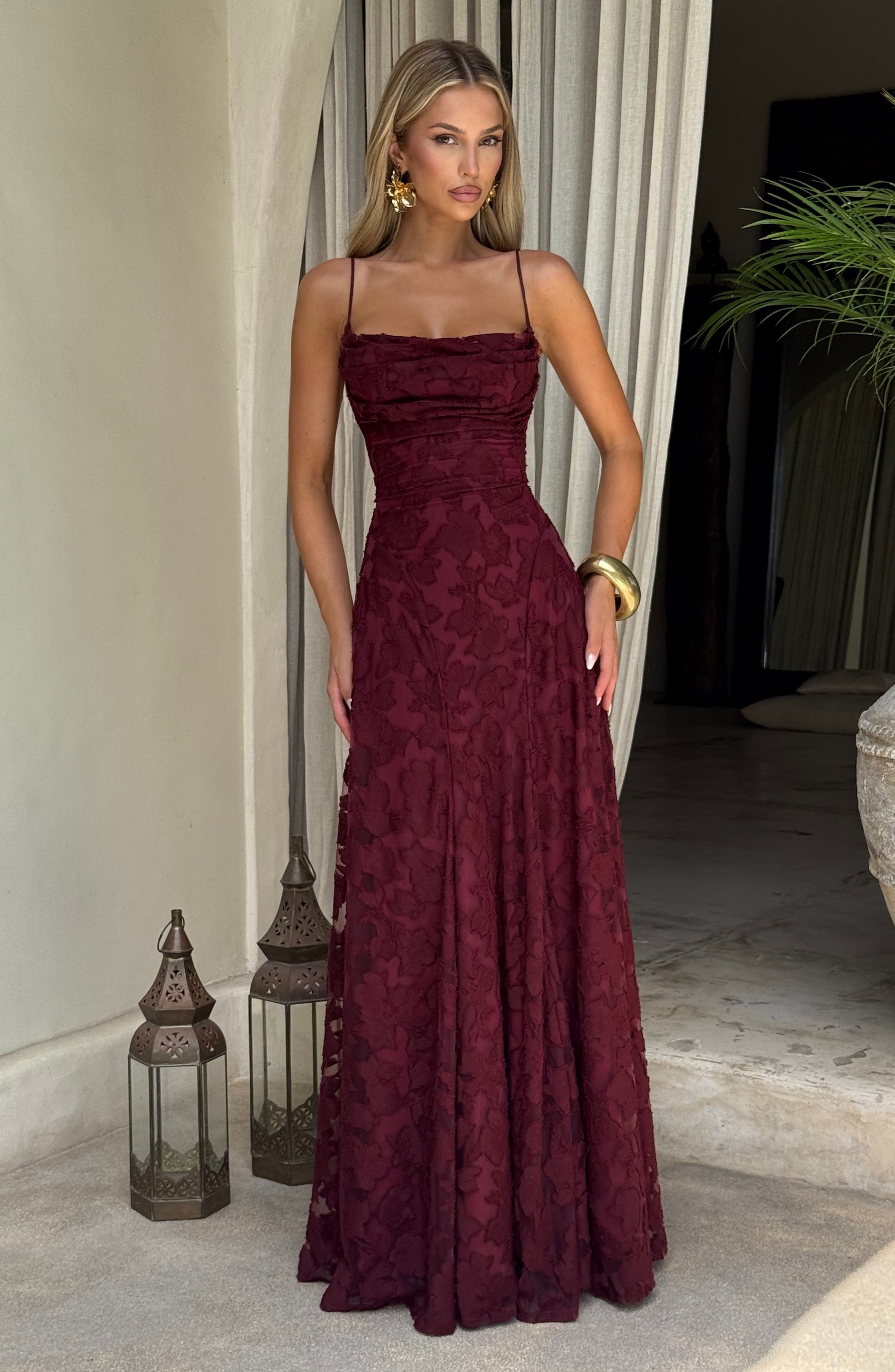 Matilda™ - Vestido Largo Drapeado