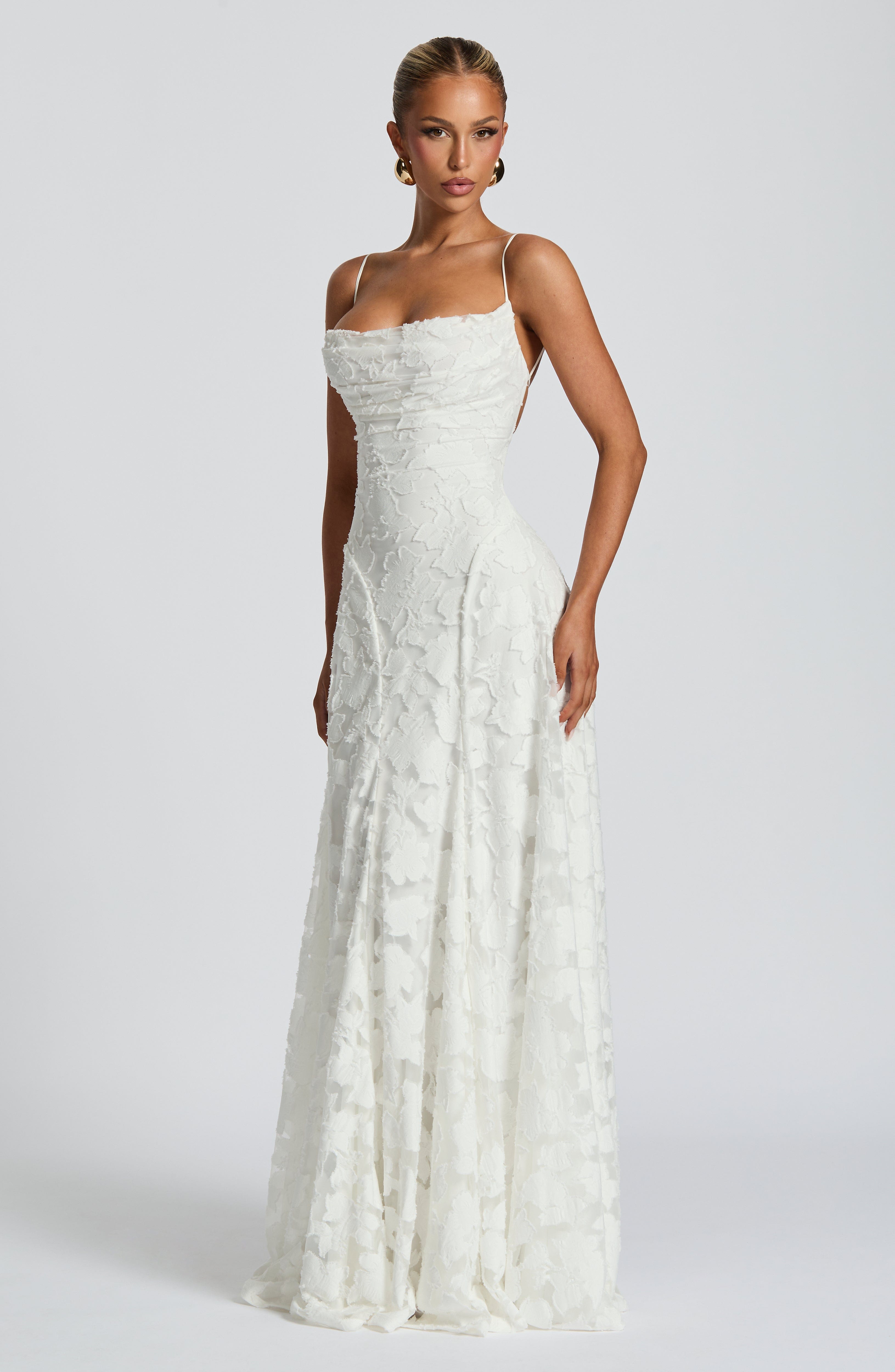 Matilda™ - Vestido Largo Drapeado