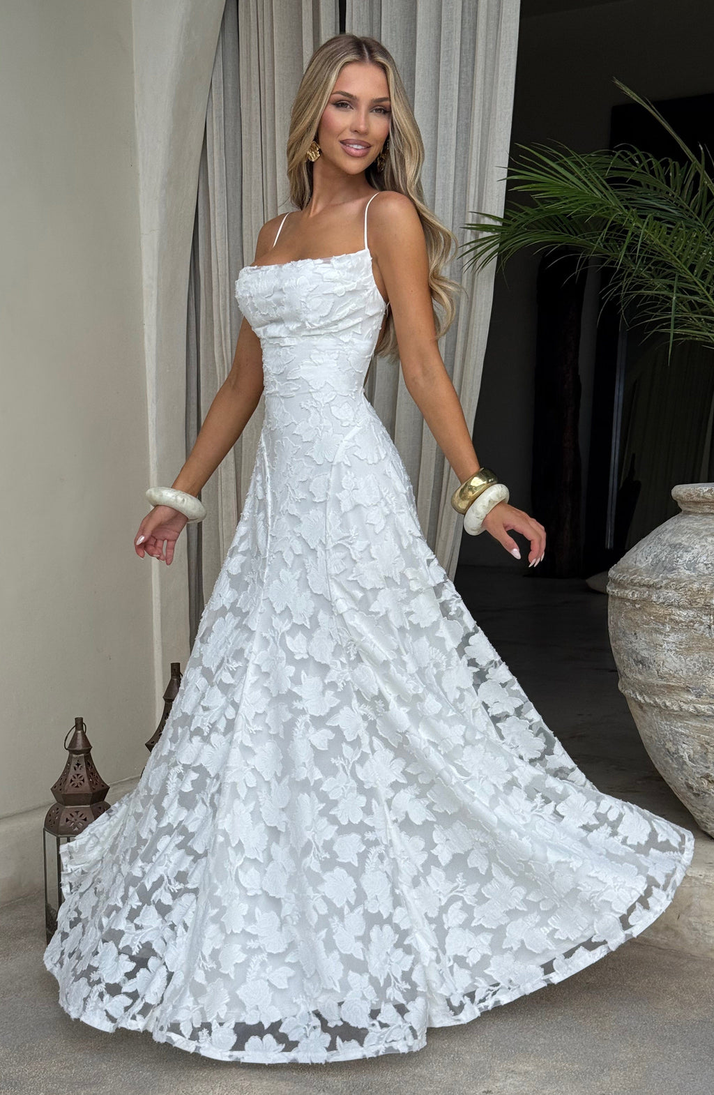 Matilda™ - Vestido Largo Drapeado