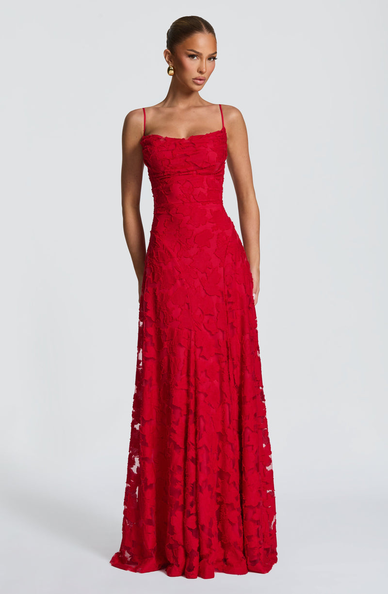 Matilda™ - Vestido Largo Drapeado