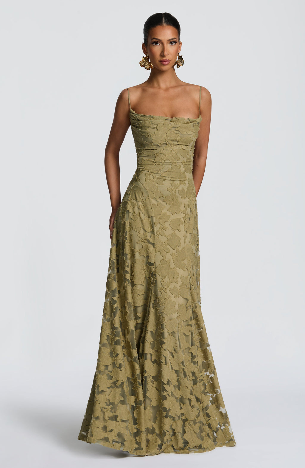 Matilda™ - Vestido Largo Drapeado