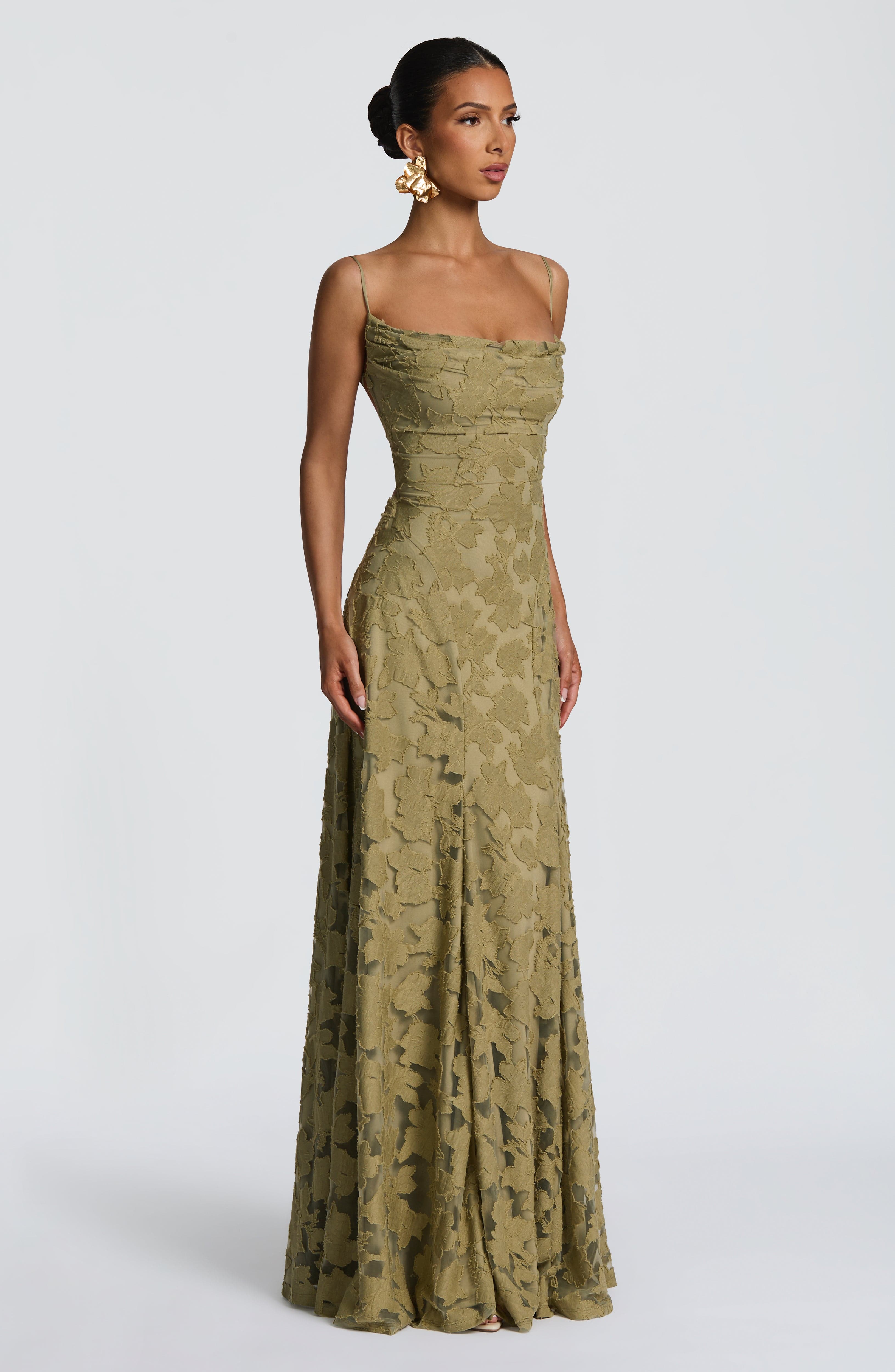 Matilda™ - Vestido Largo Drapeado