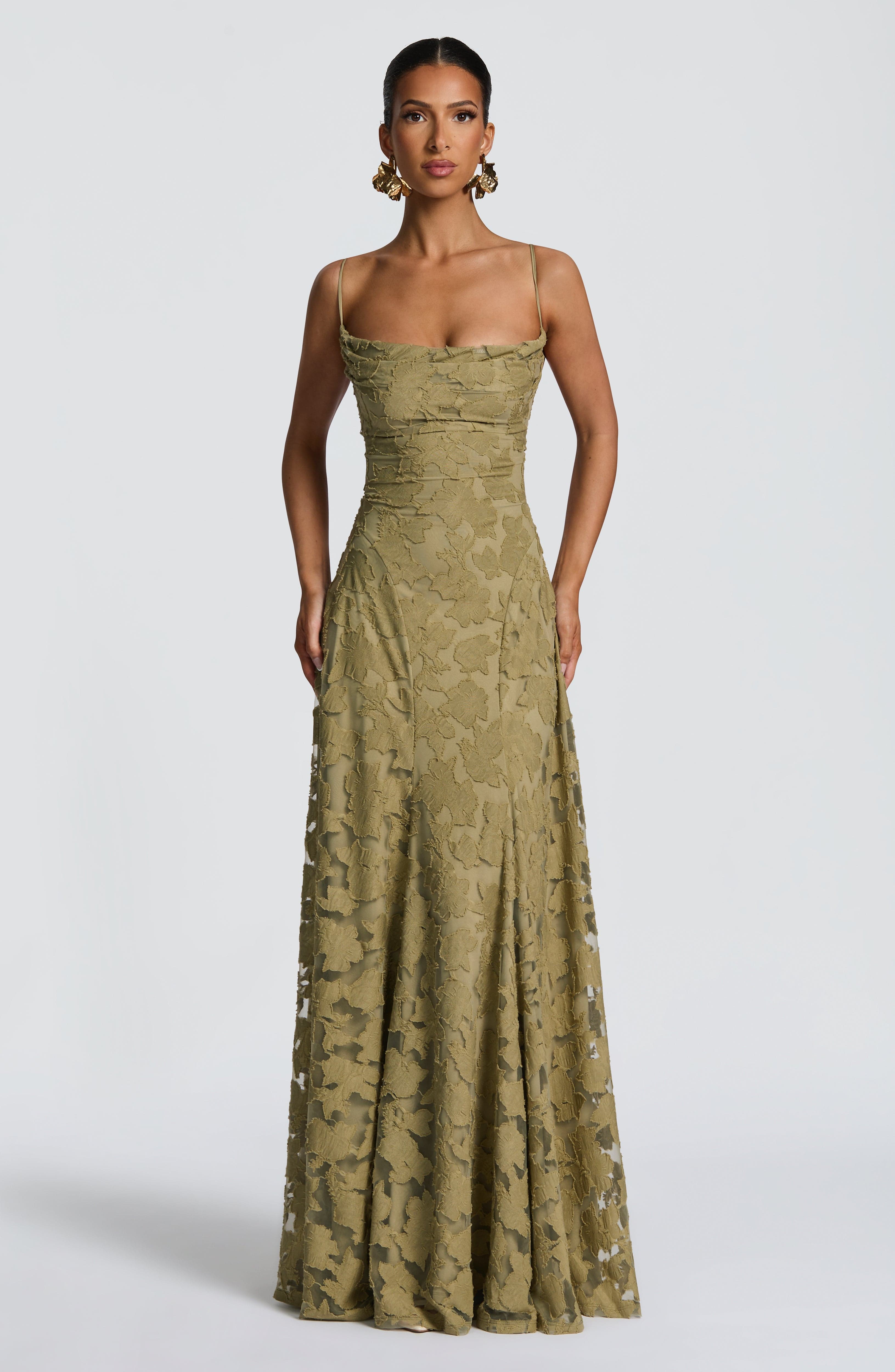 Matilda™ - Vestido Largo Drapeado