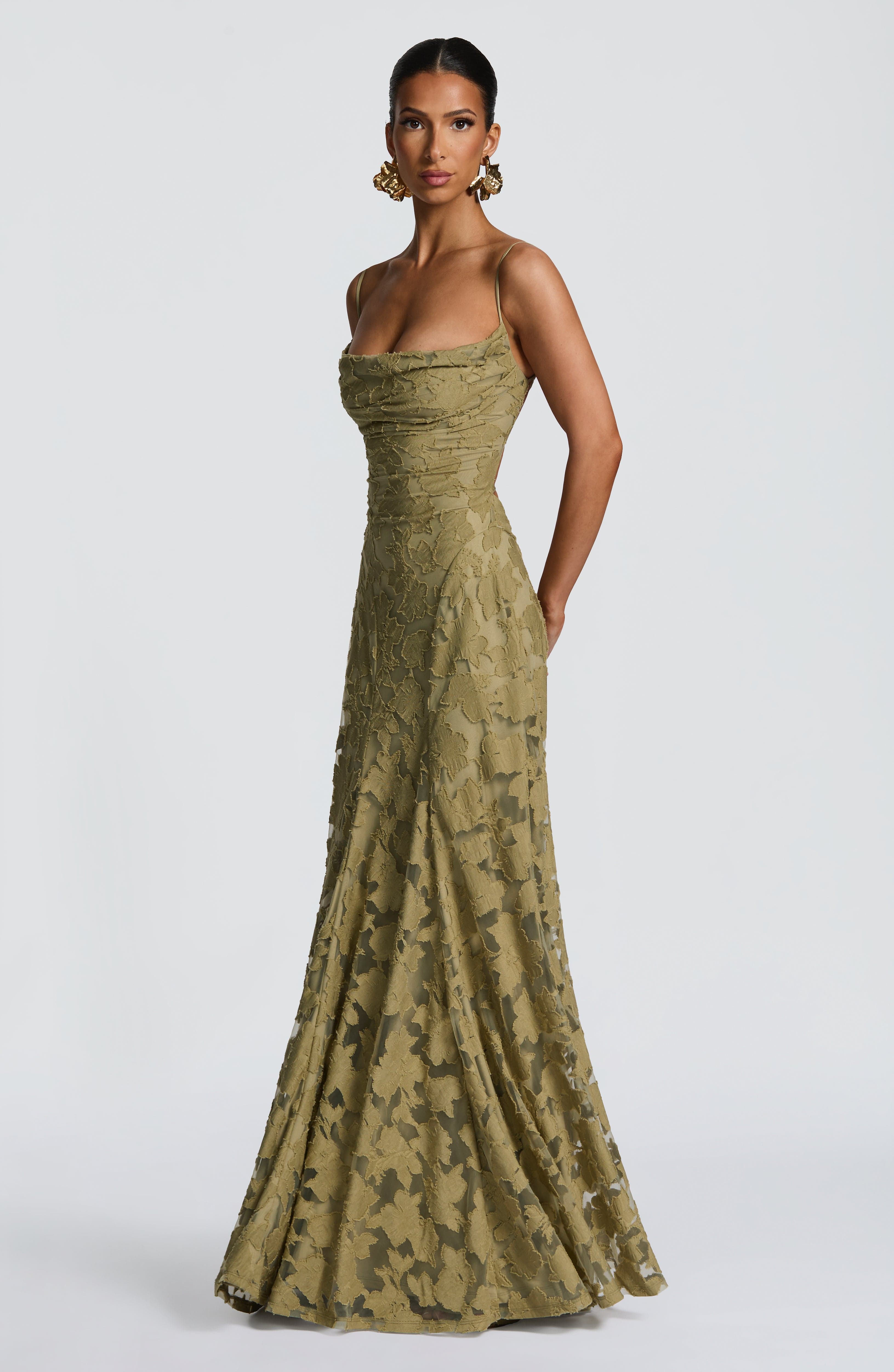 Matilda™ - Vestido Largo Drapeado