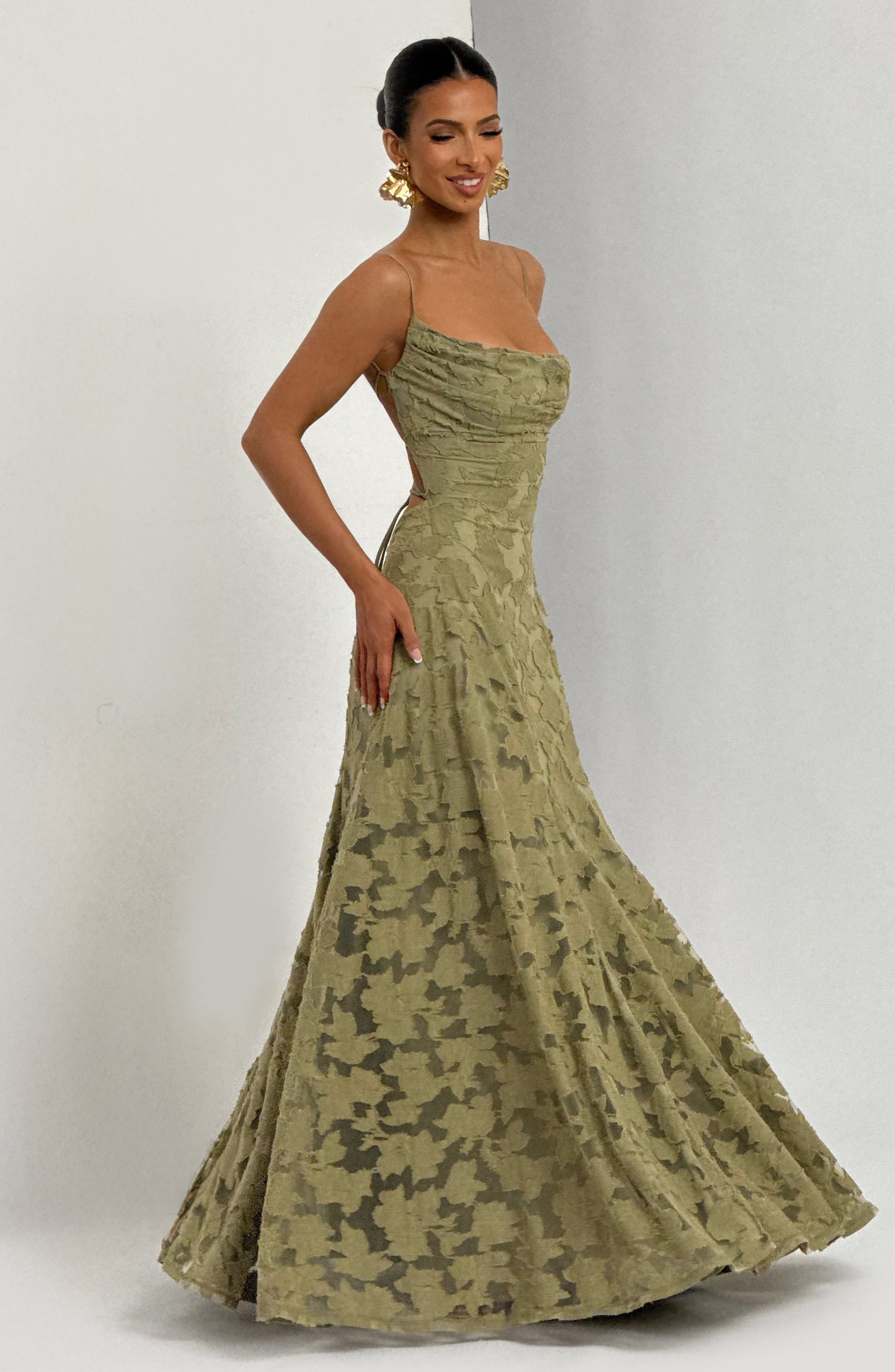 Matilda™ - Vestido Largo Drapeado