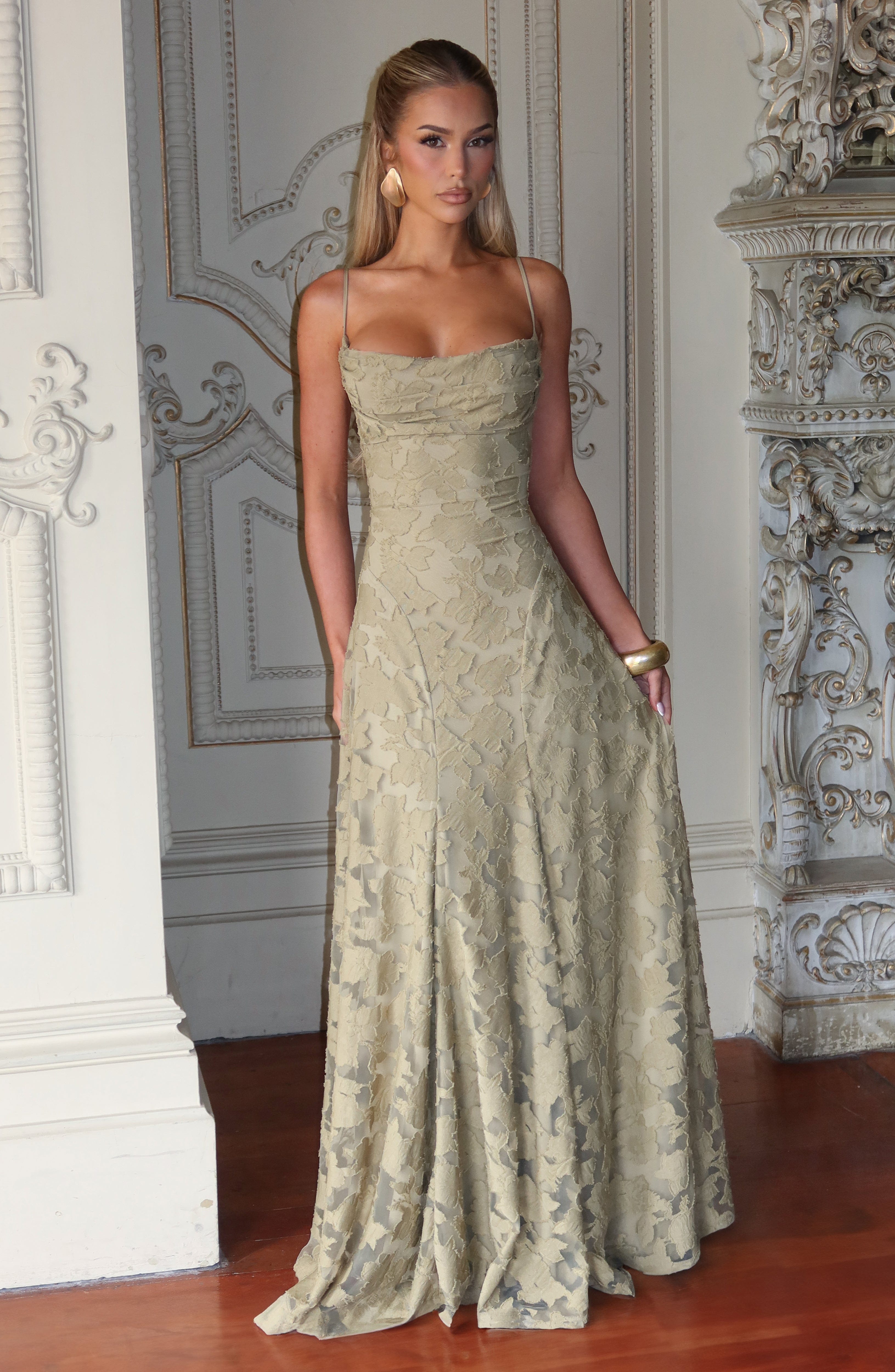 Matilda™ - Vestido Largo Drapeado