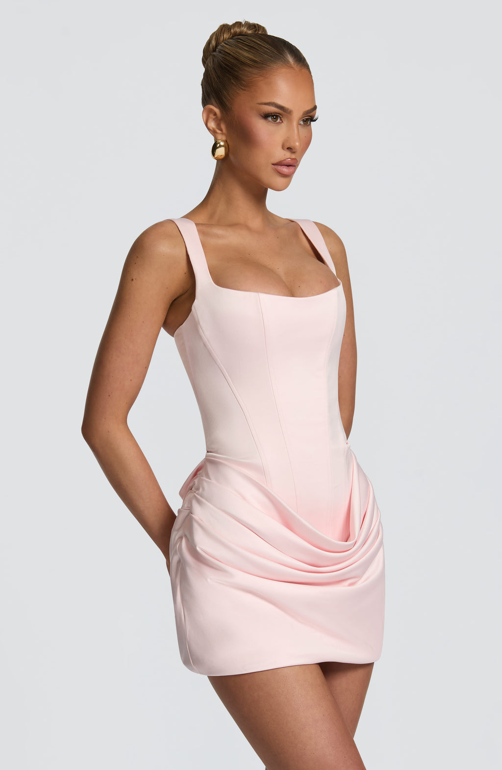 Isabel™ - Vestido Corto de Satén