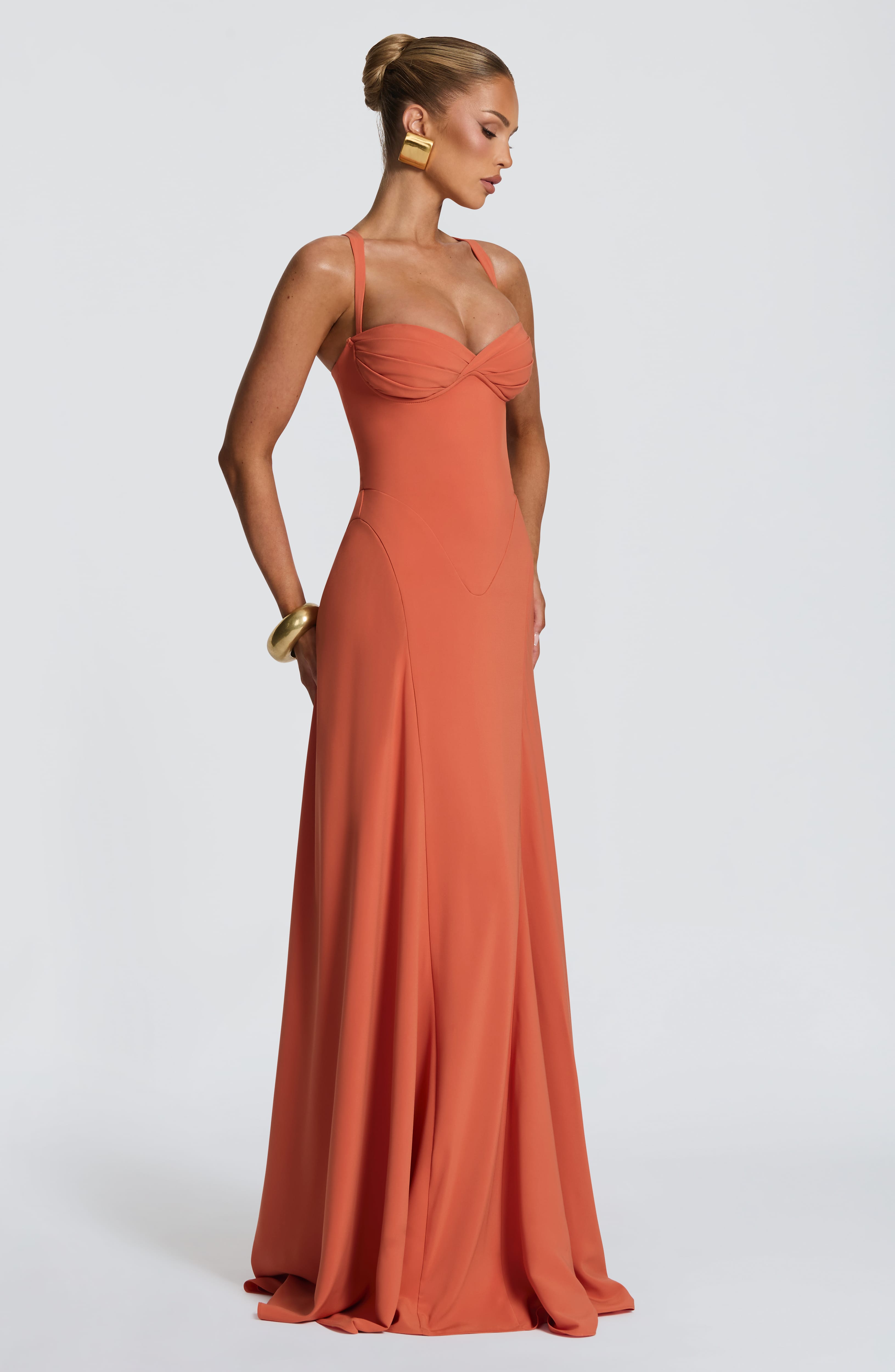 Irene™ - Vestido Largo de Chifón