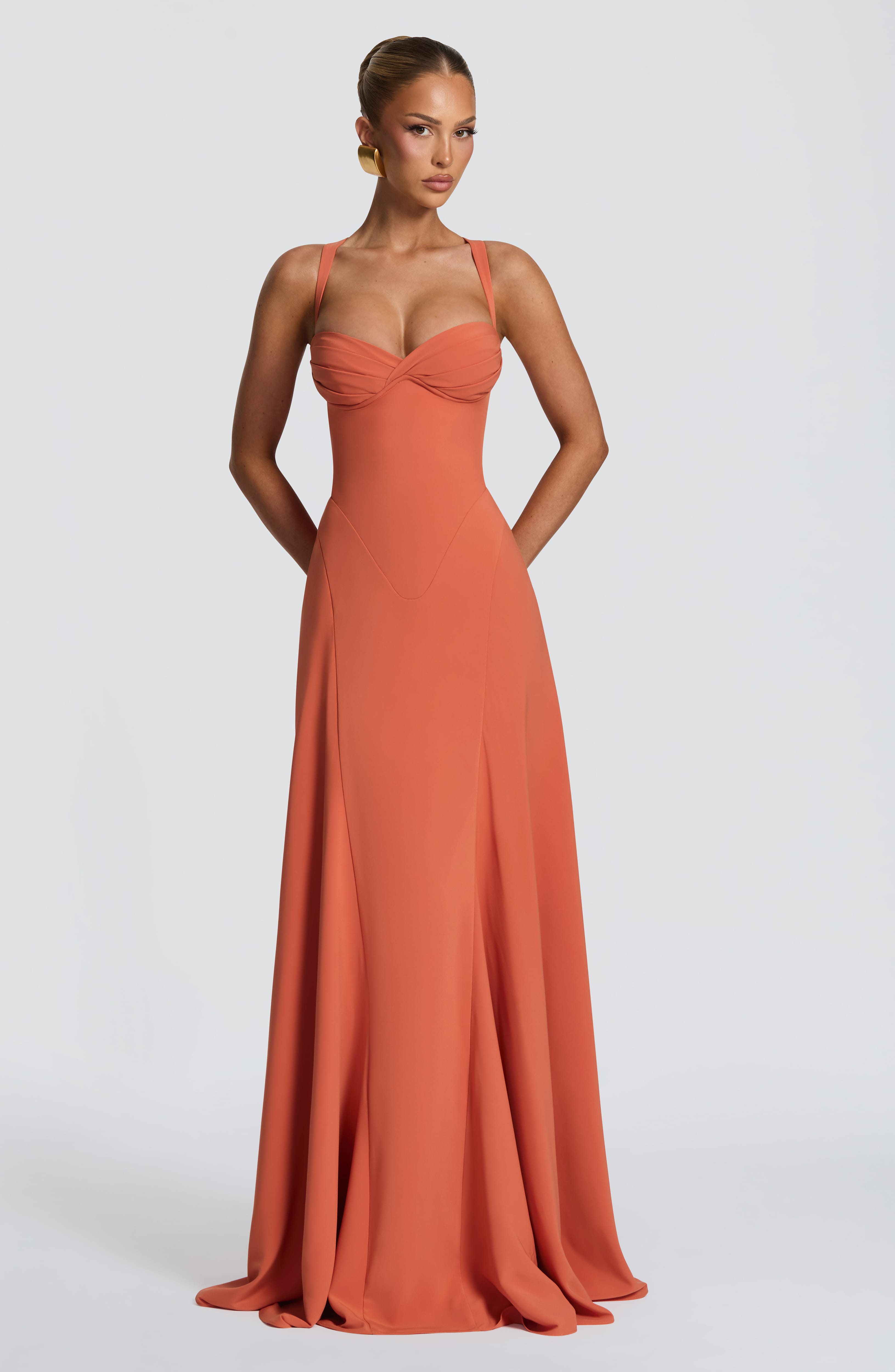 Irene™ - Vestido Largo de Chifón