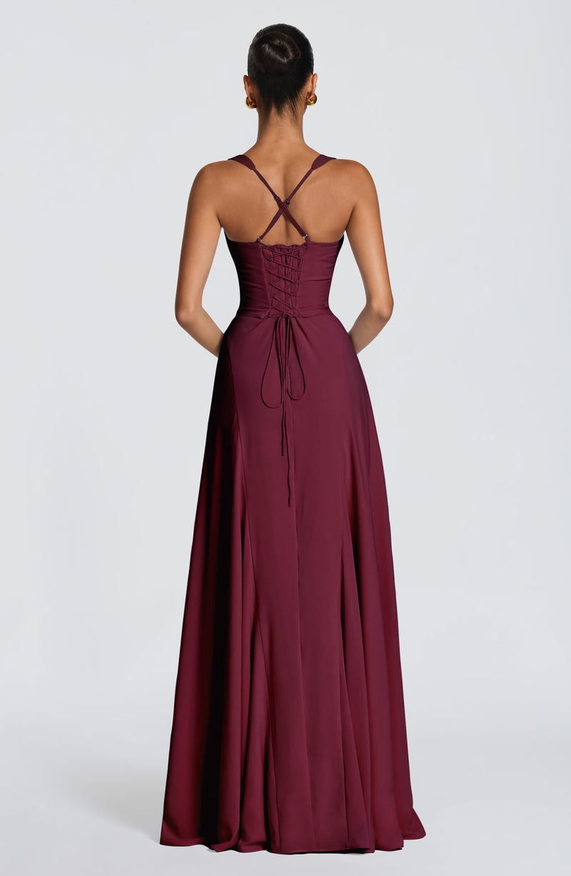 Irene™ - Vestido Largo de Chifón