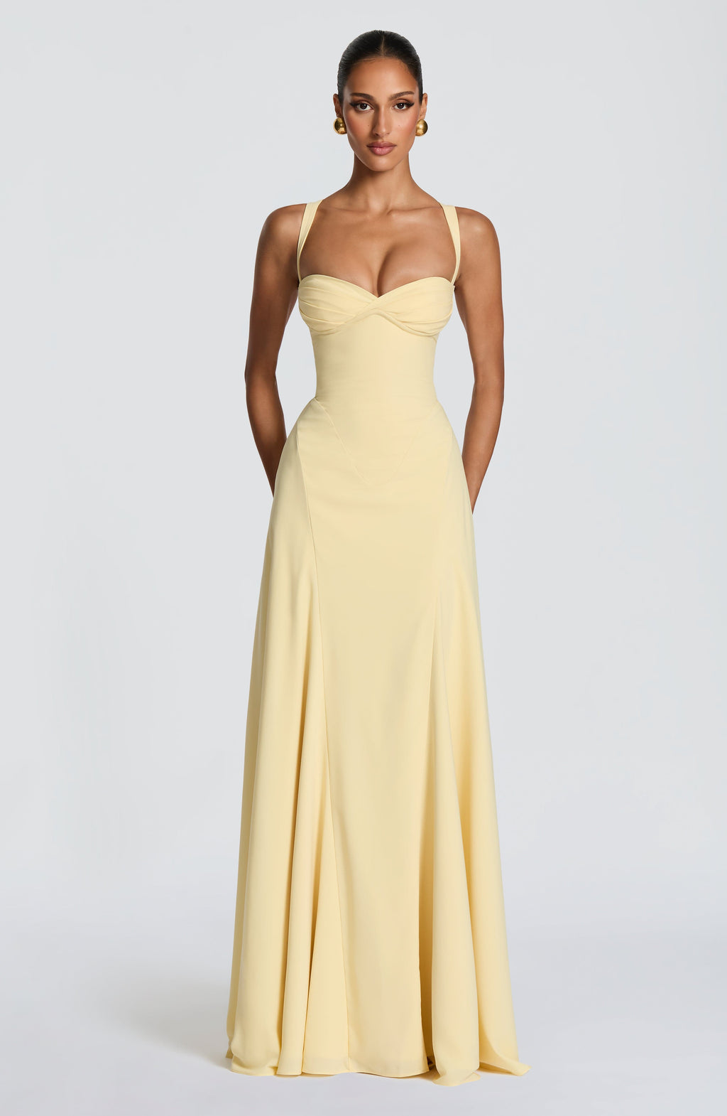 Irene™ - Vestido Largo de Chifón