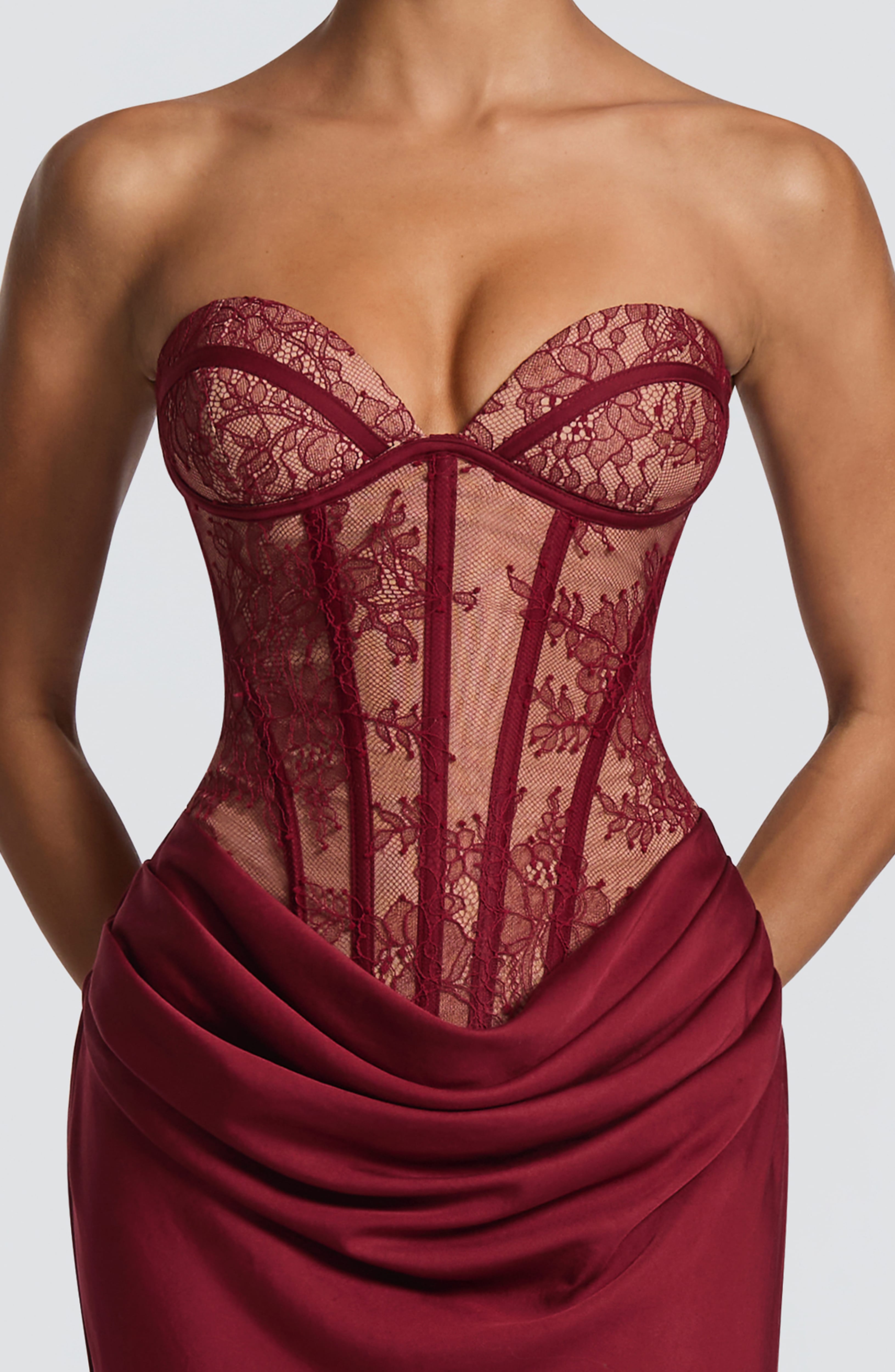 Catalina™ - Vestido Largo de Encaje